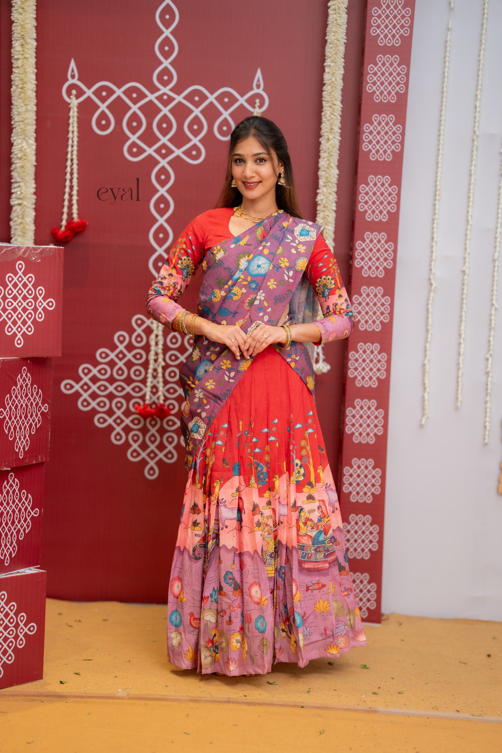 Hridaya - kalamkari leganga