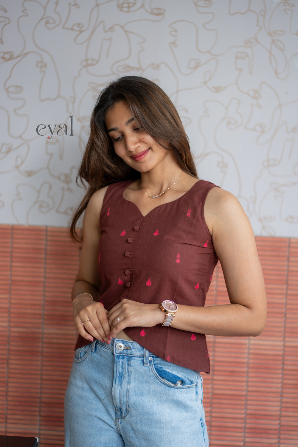 Mitti handloom top