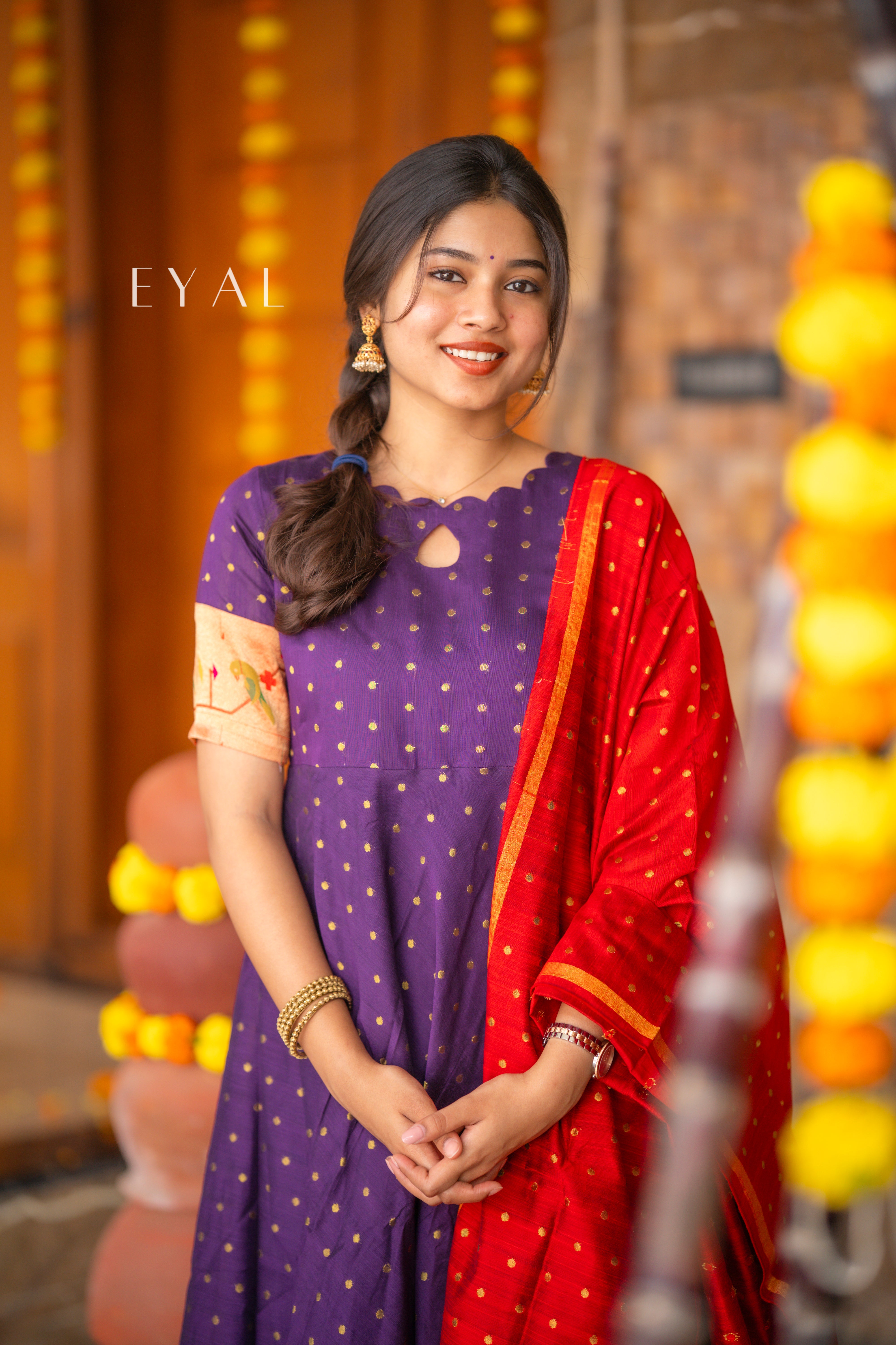 Varnika - rawsilk x paithani