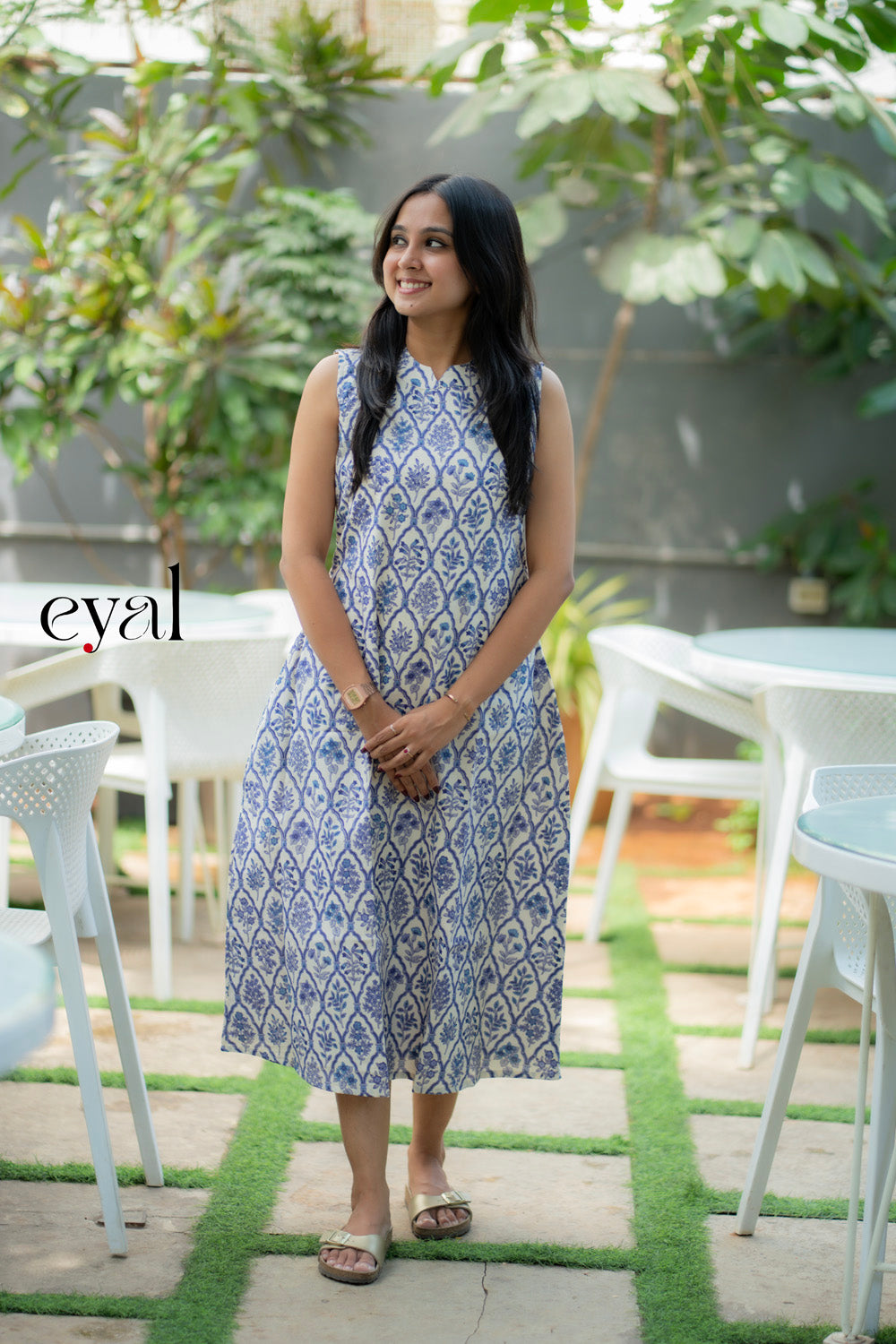 Aquarelle a line maxi/kurti