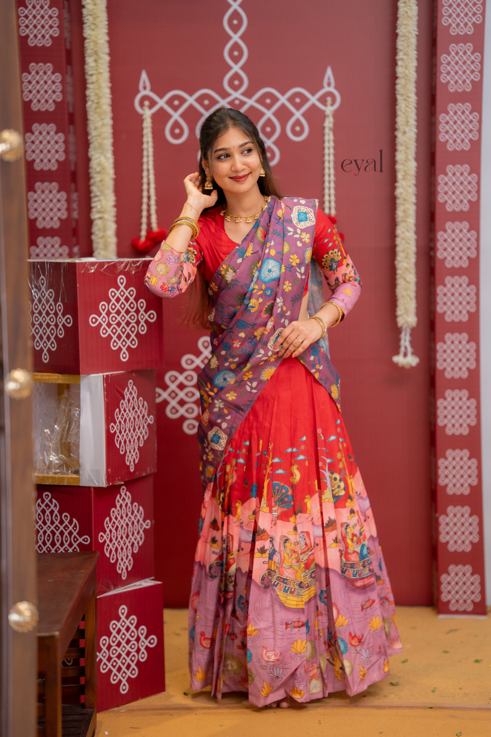 Hridaya - kalamkari leganga