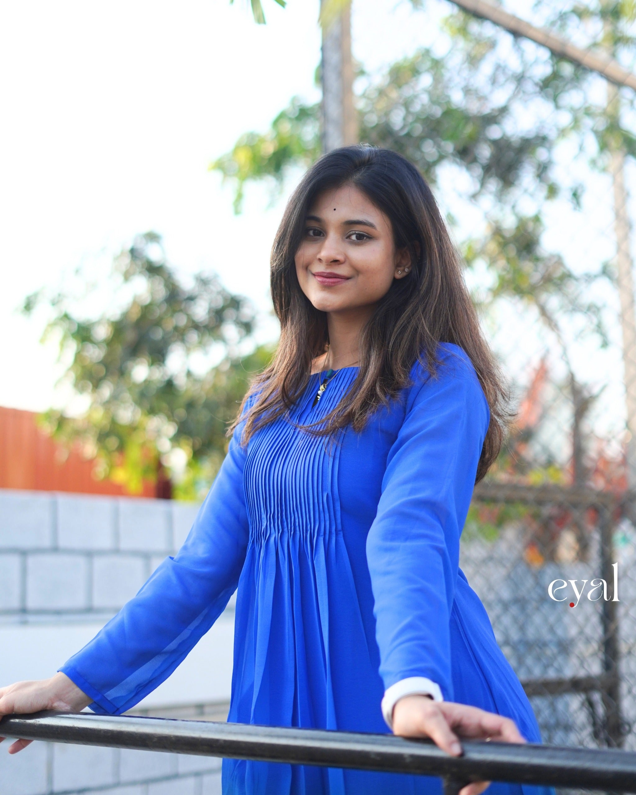 Blues kurta set