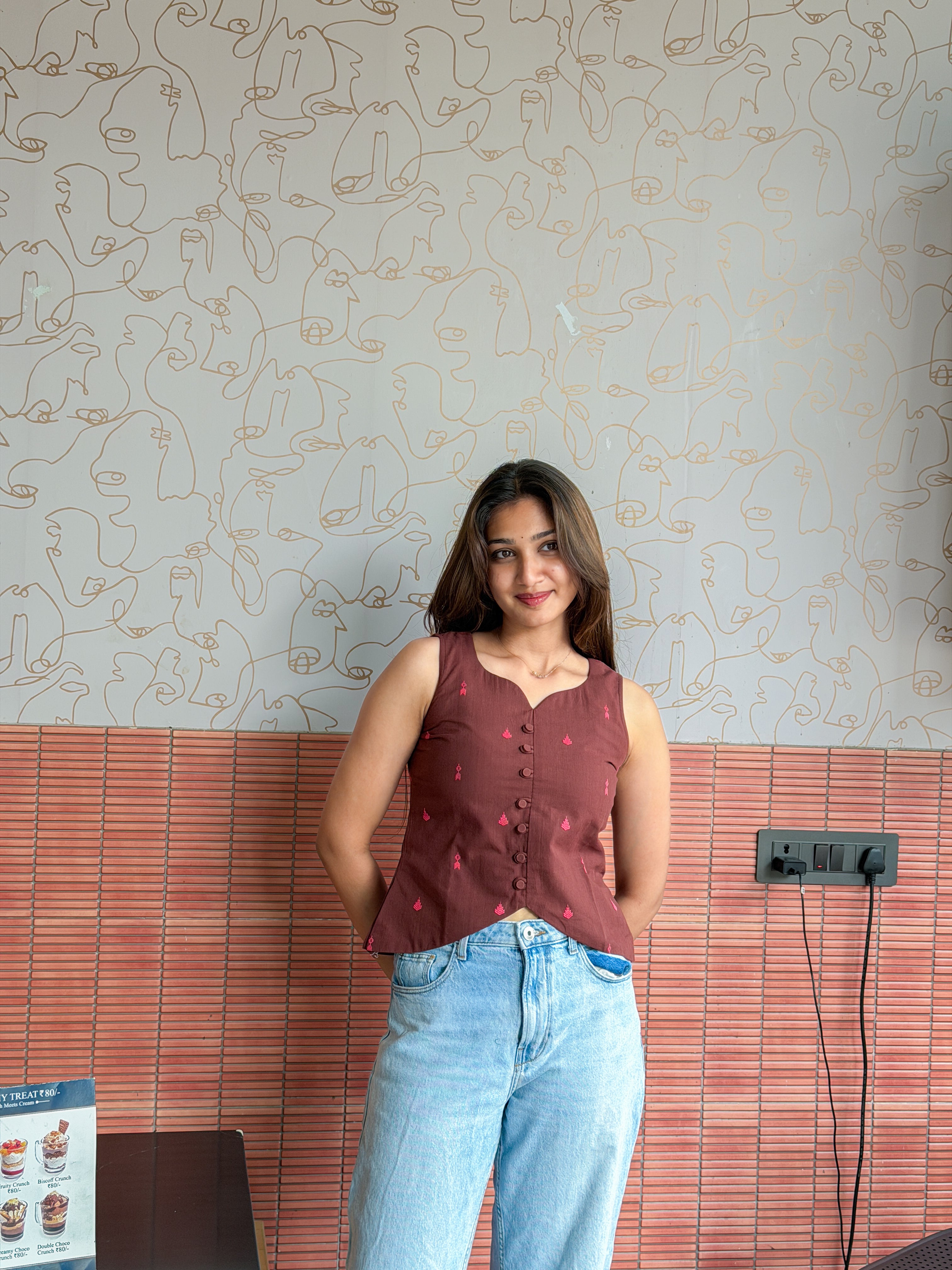 Mitti handloom top