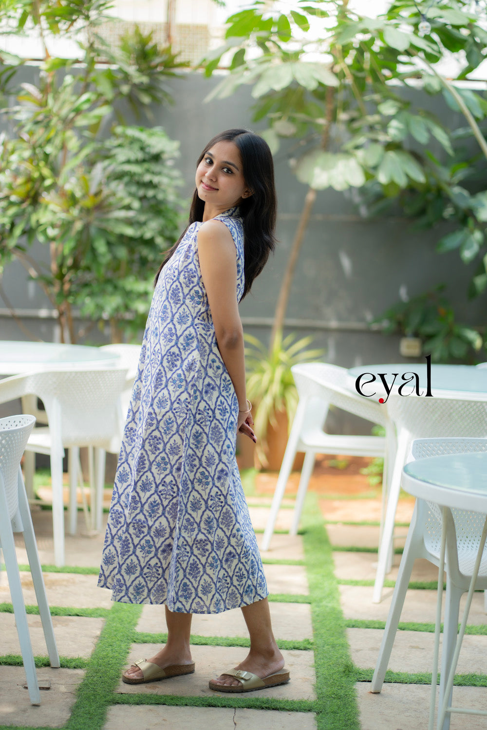 Aquarelle a line maxi/kurti
