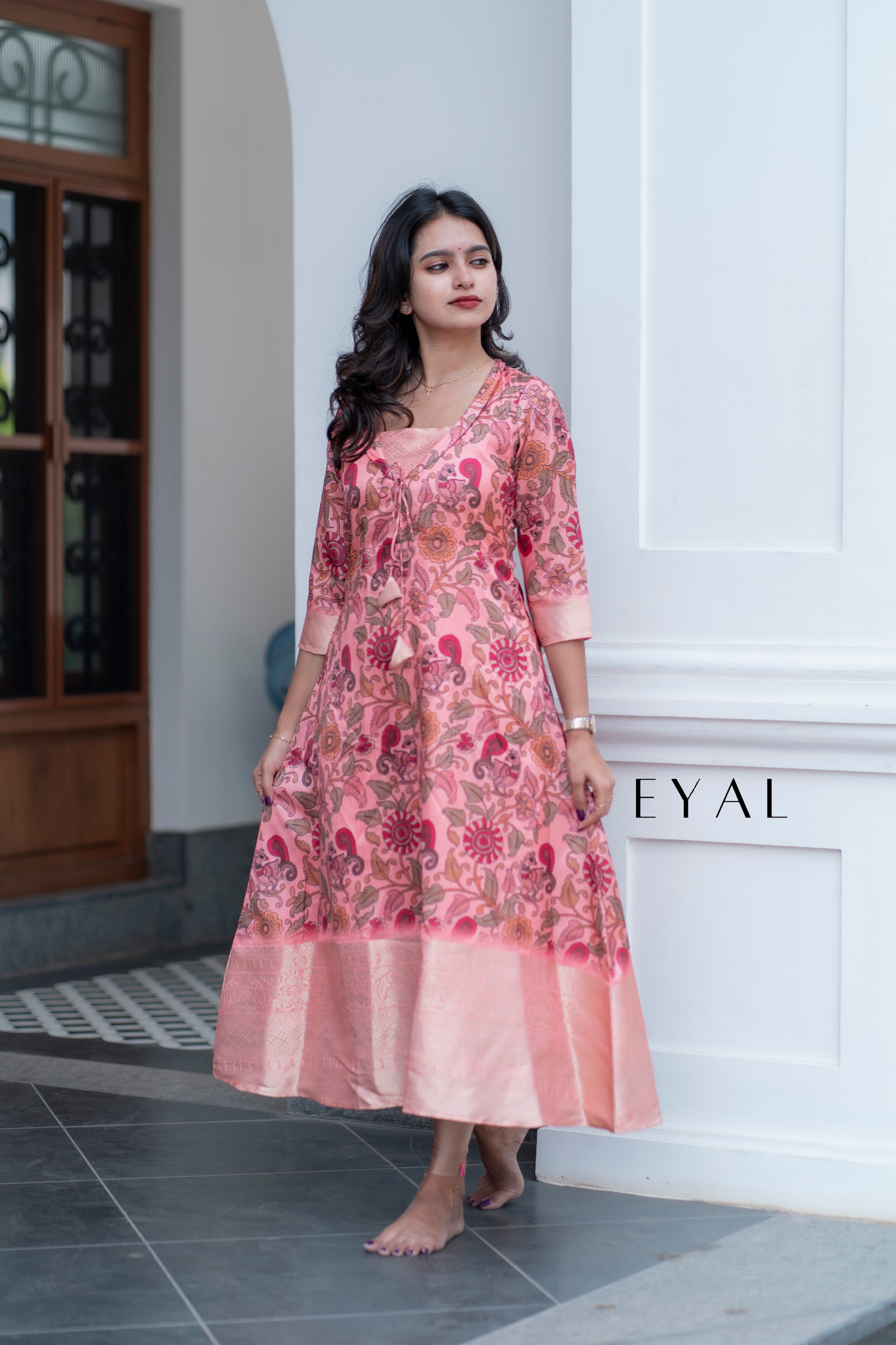 Rukmini - A silk Anarkali