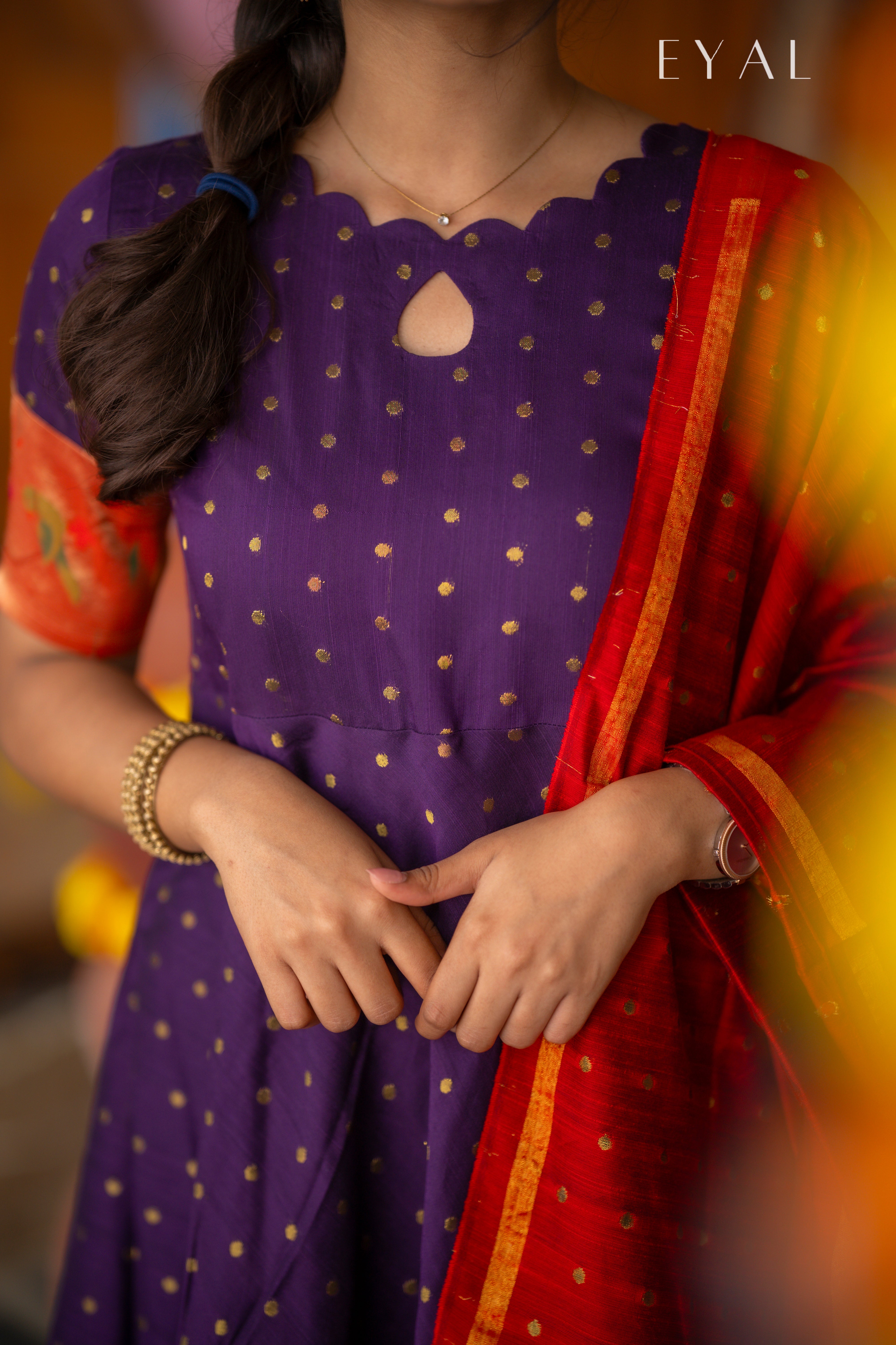 Varnika - rawsilk x paithani