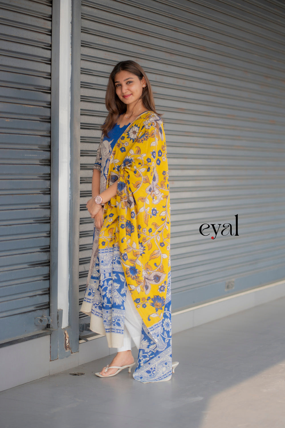 Bluebird kalamkari set