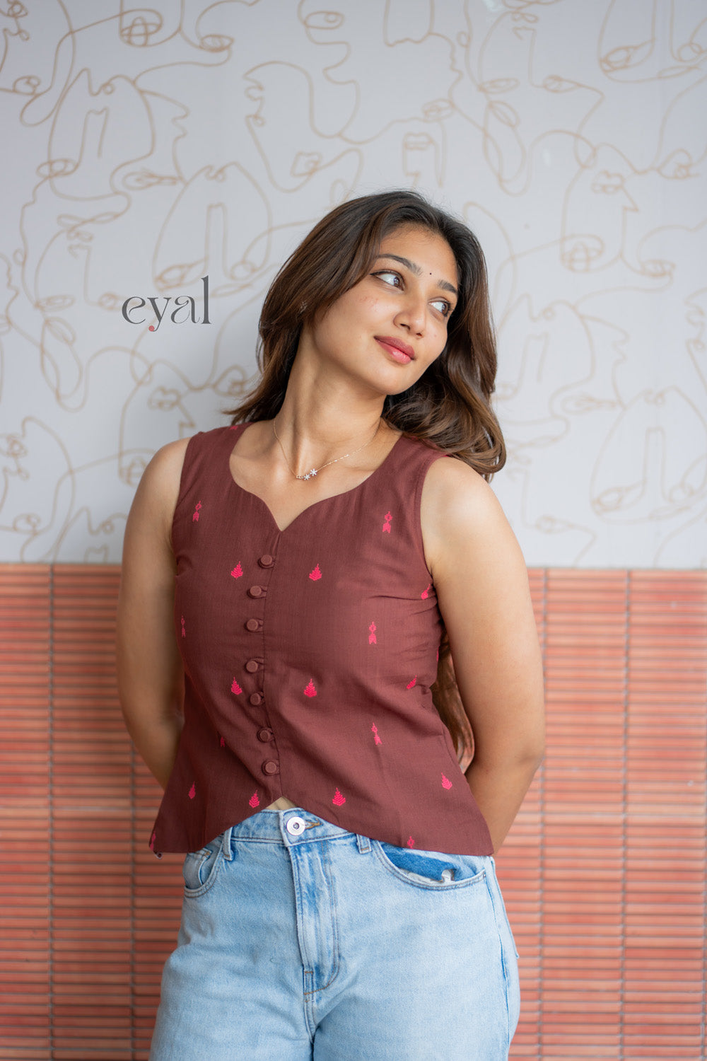 Mitti handloom top