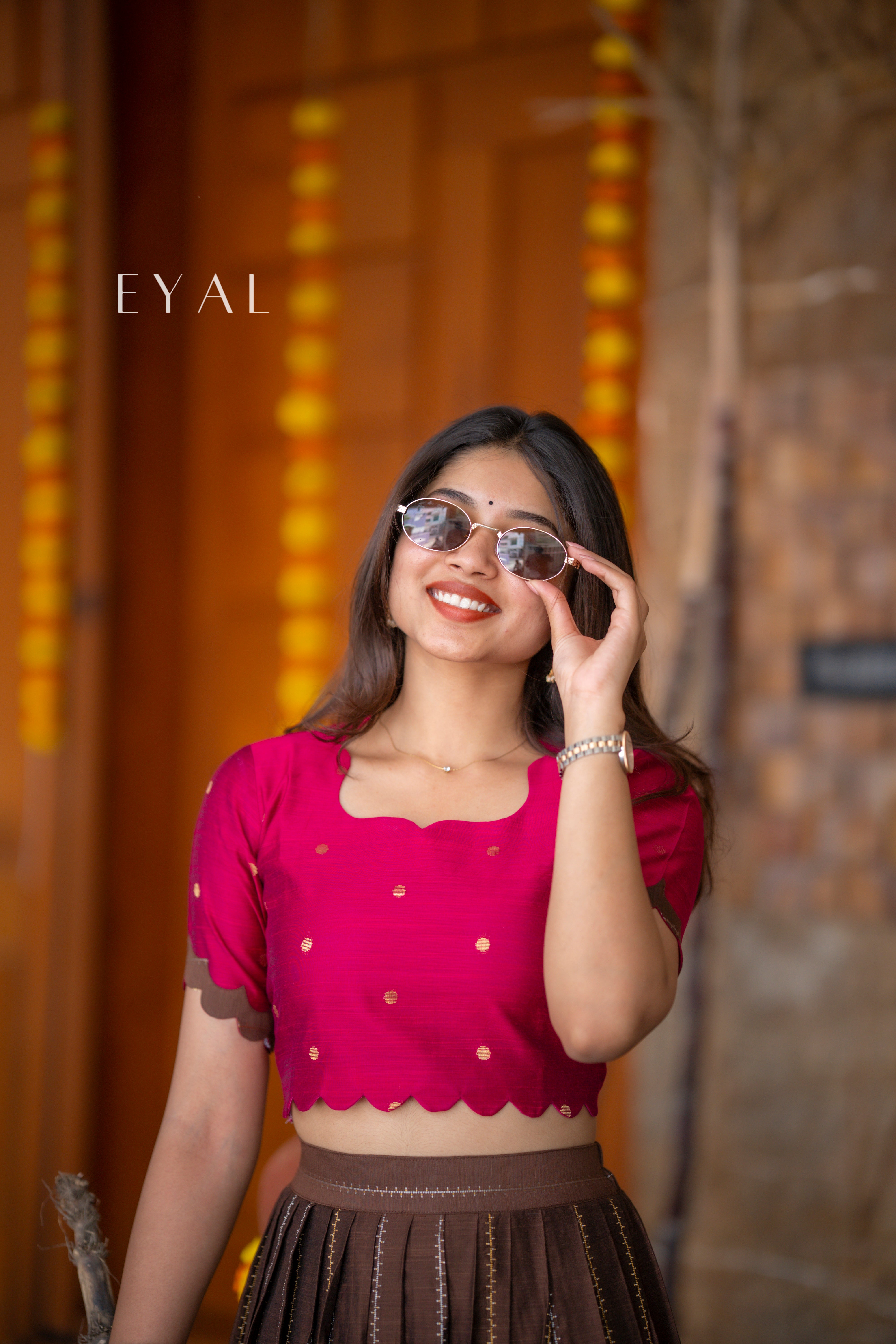 Man vasanai - the earthy tone skirt & top