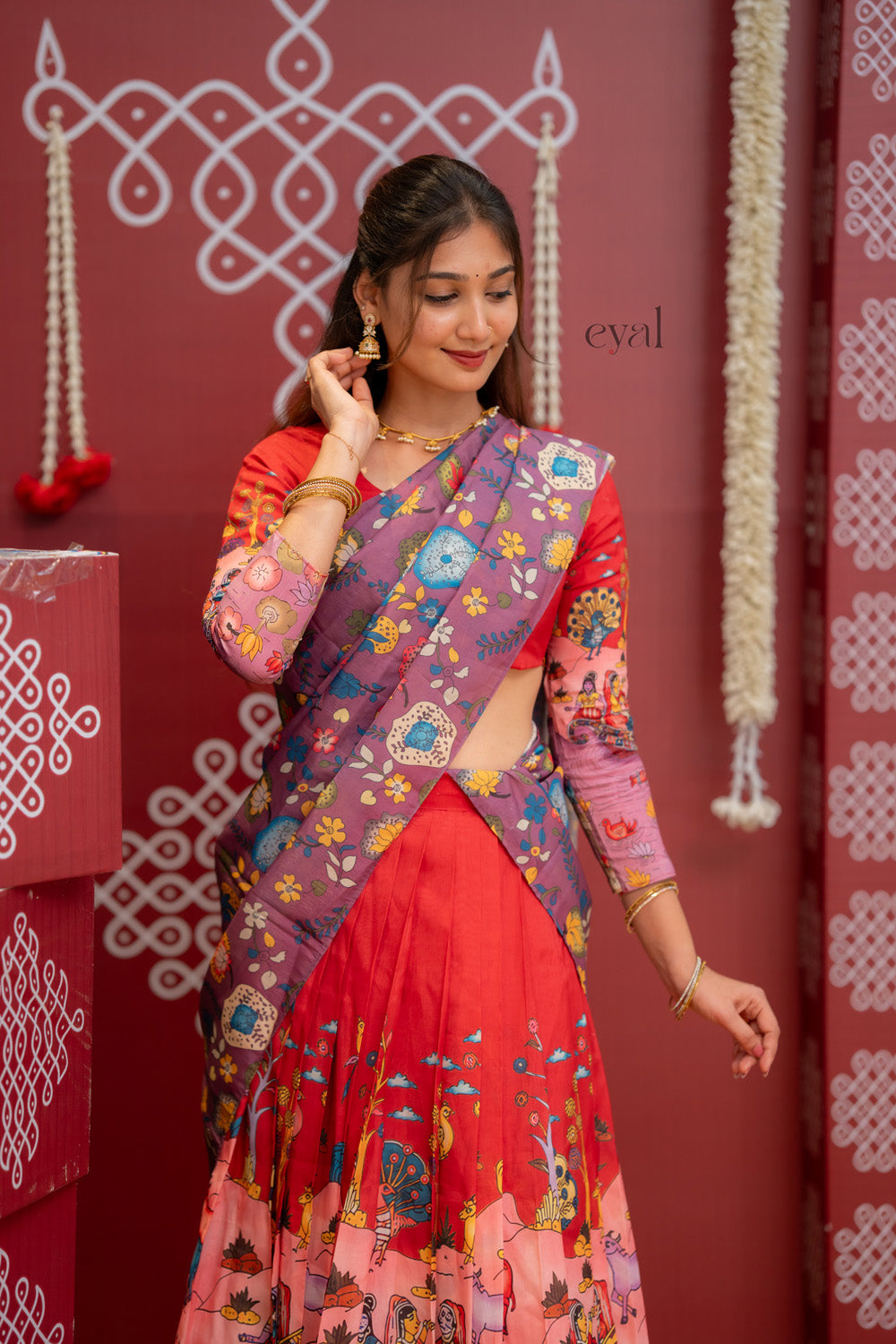 Hridaya - kalamkari leganga
