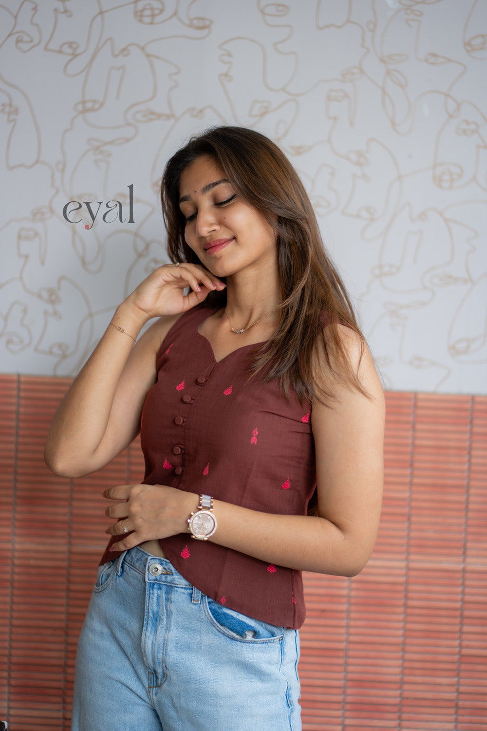 Mitti handloom top