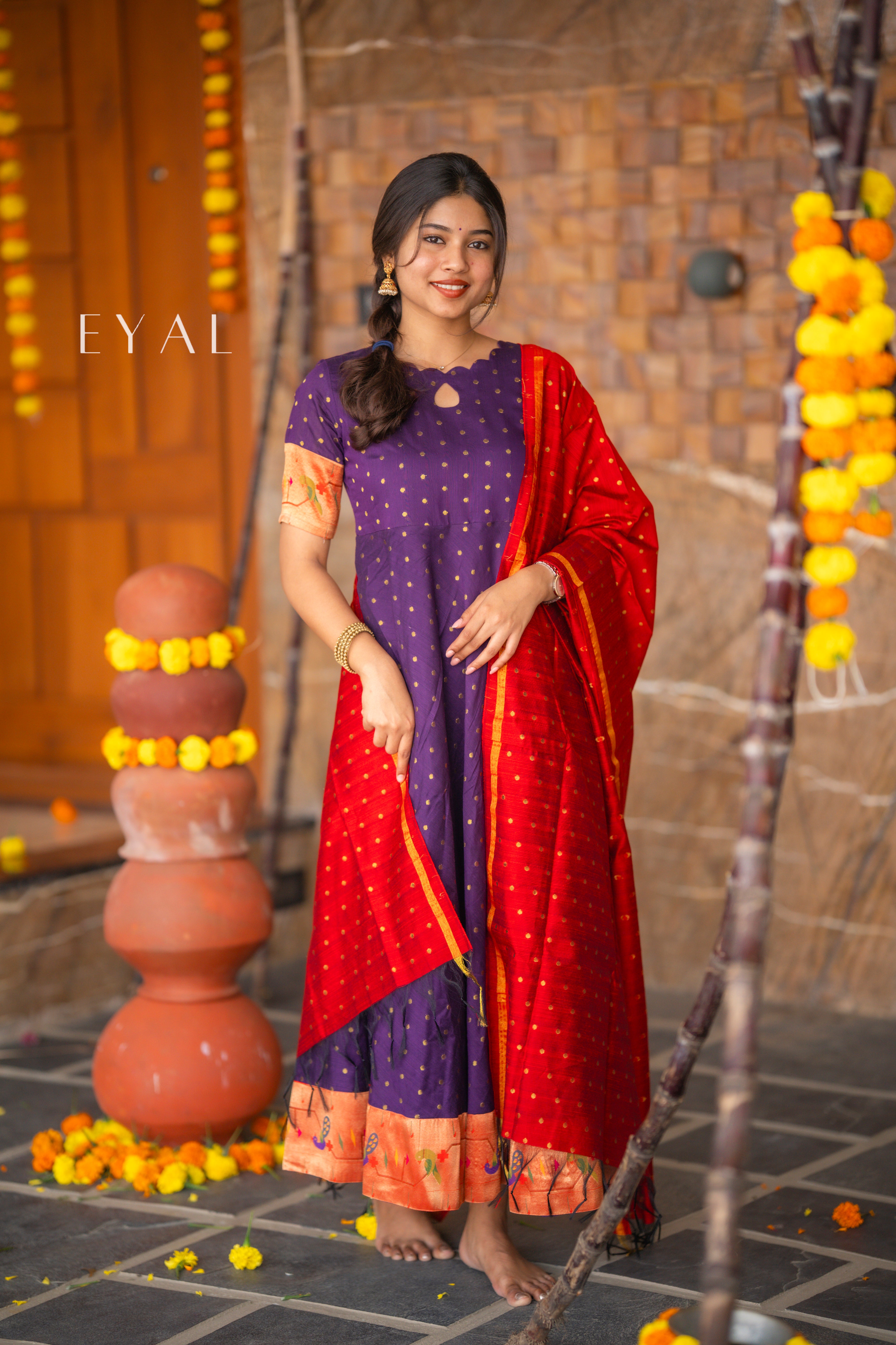 Varnika - rawsilk x paithani