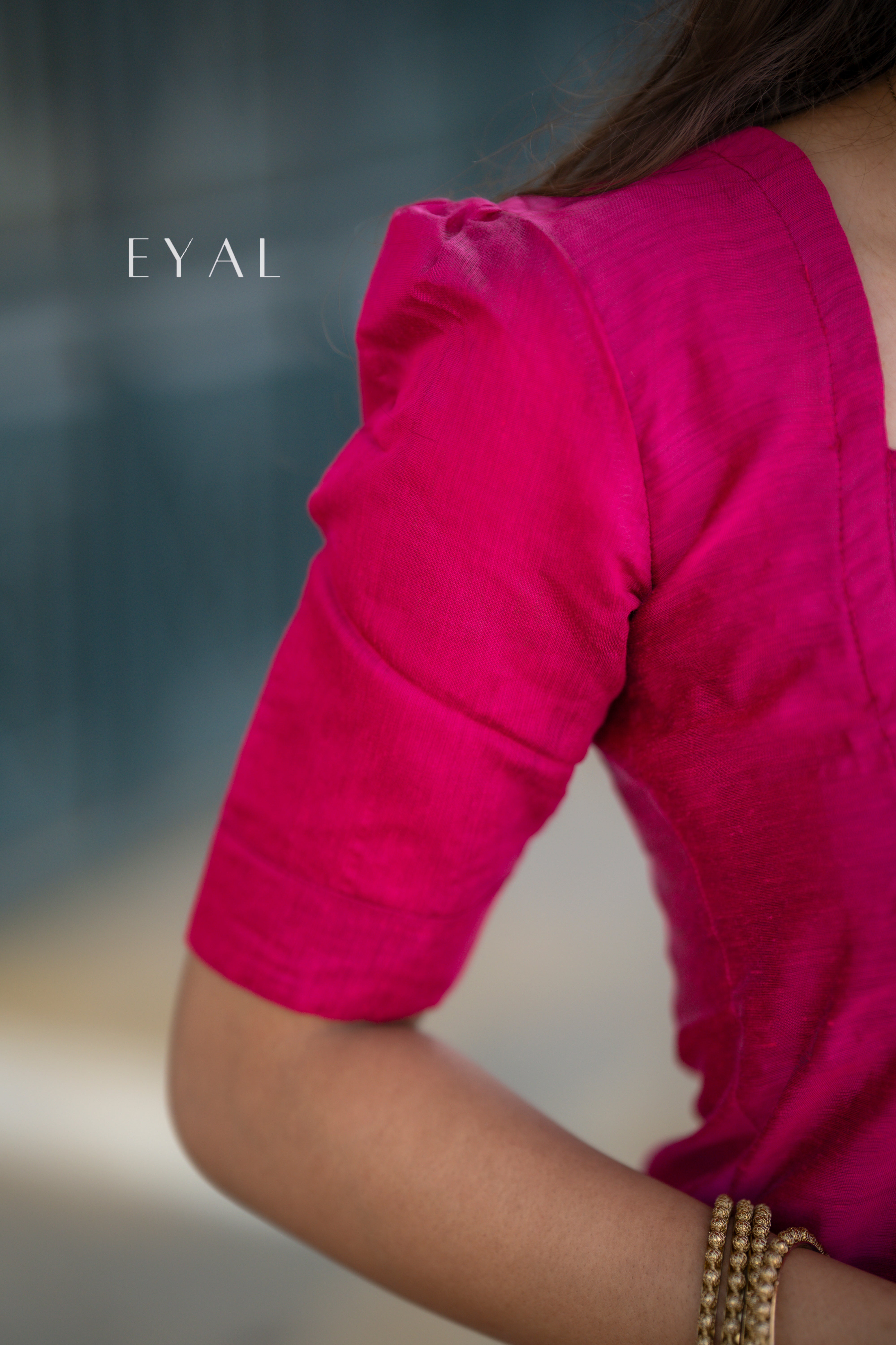 Rose blush silk suit