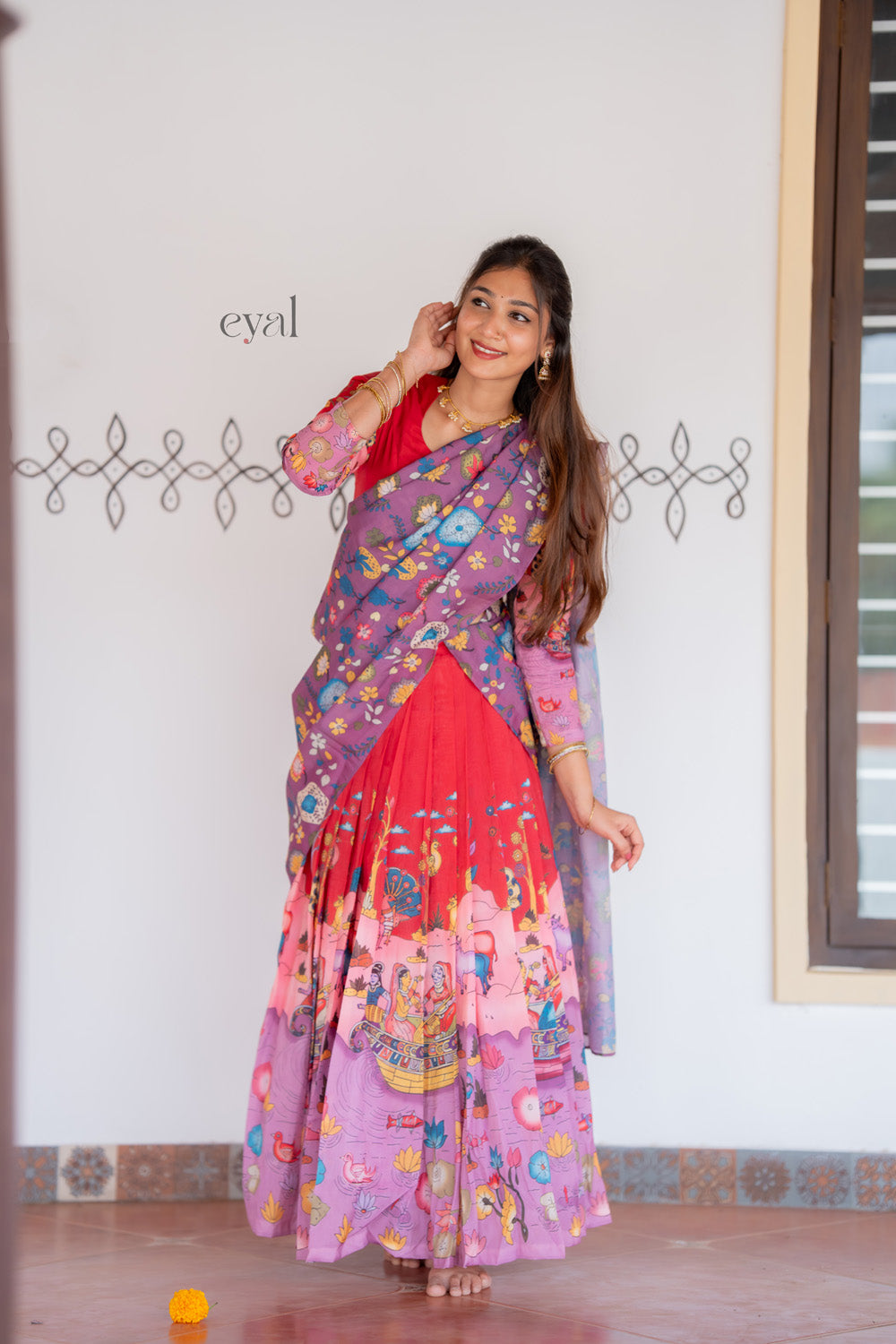 Hridaya - kalamkari leganga
