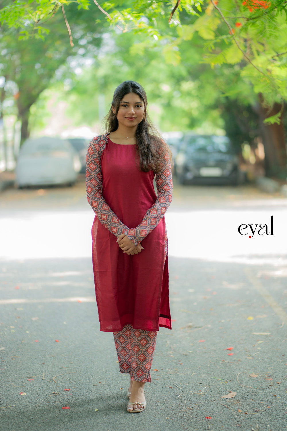 Ruby Mosaic Co-ord Set