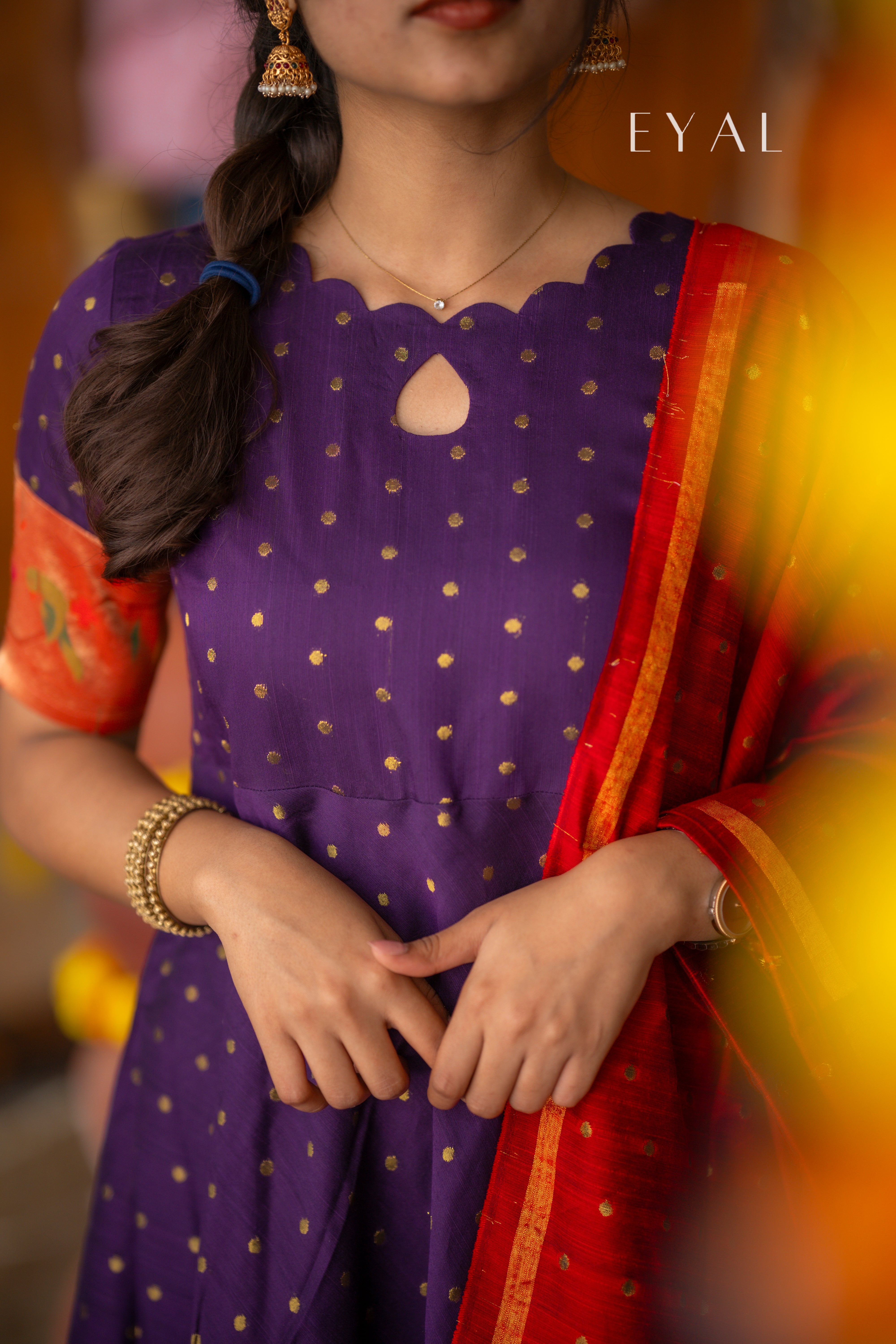 Varnika - rawsilk x paithani