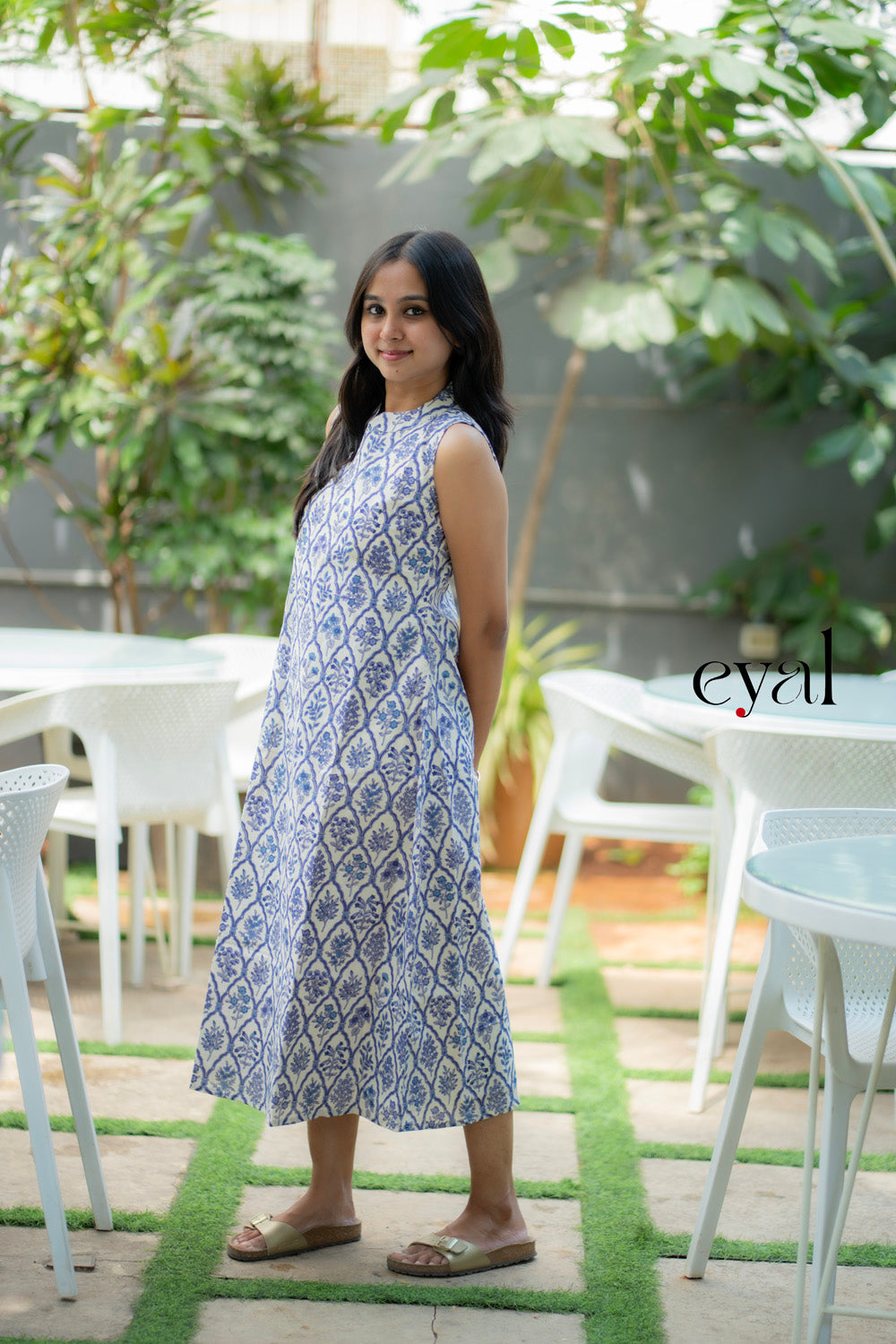 Aquarelle a line maxi/kurti