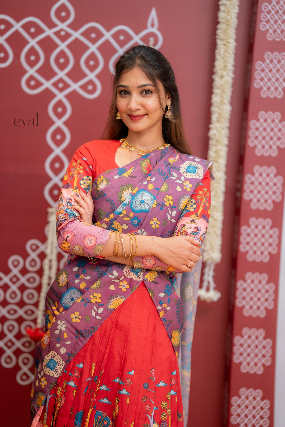 Hridaya - kalamkari leganga