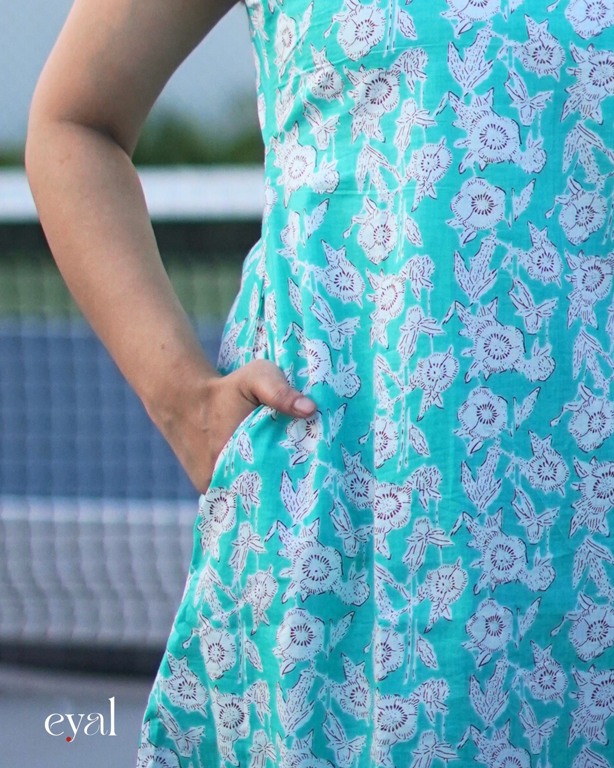 Sea breeze cotton kurti / maxi