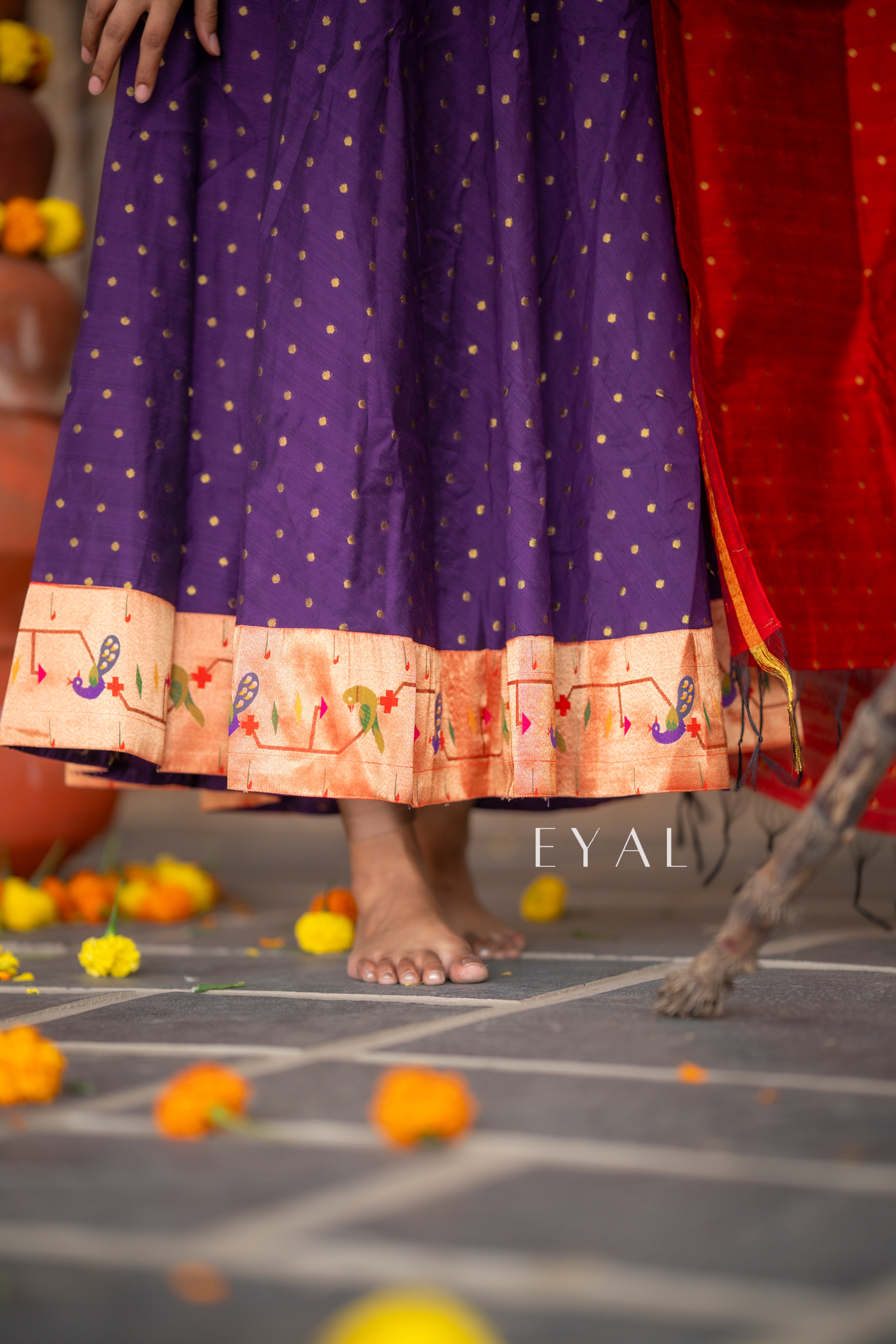 Varnika - rawsilk x paithani