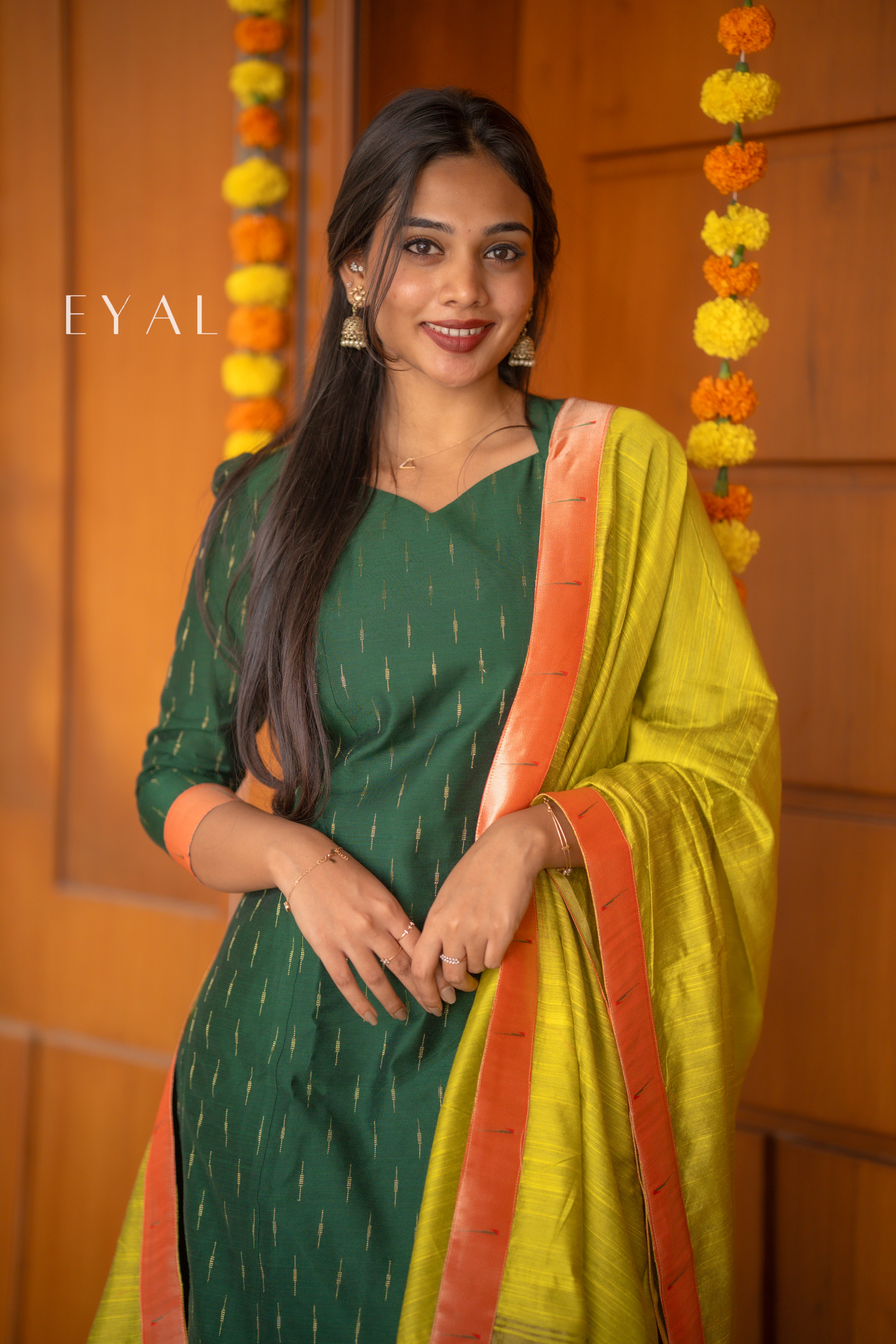 Aarini - rawsilk x paithani anarkali