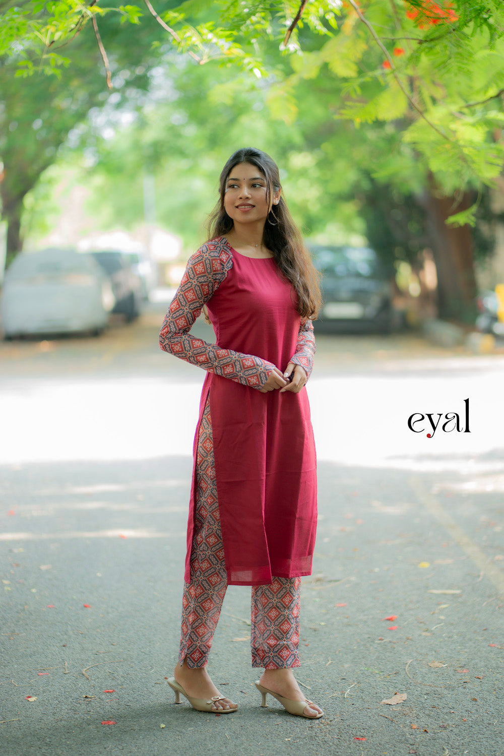 Ruby Mosaic Co-ord Set