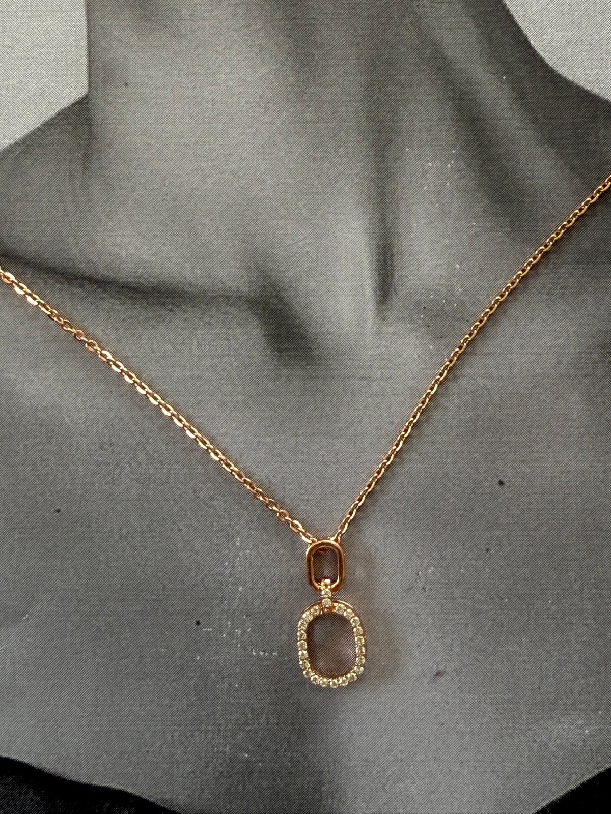 Aurelle Oval Necklace