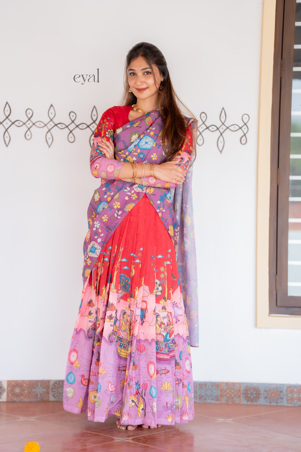 Hridaya - kalamkari leganga