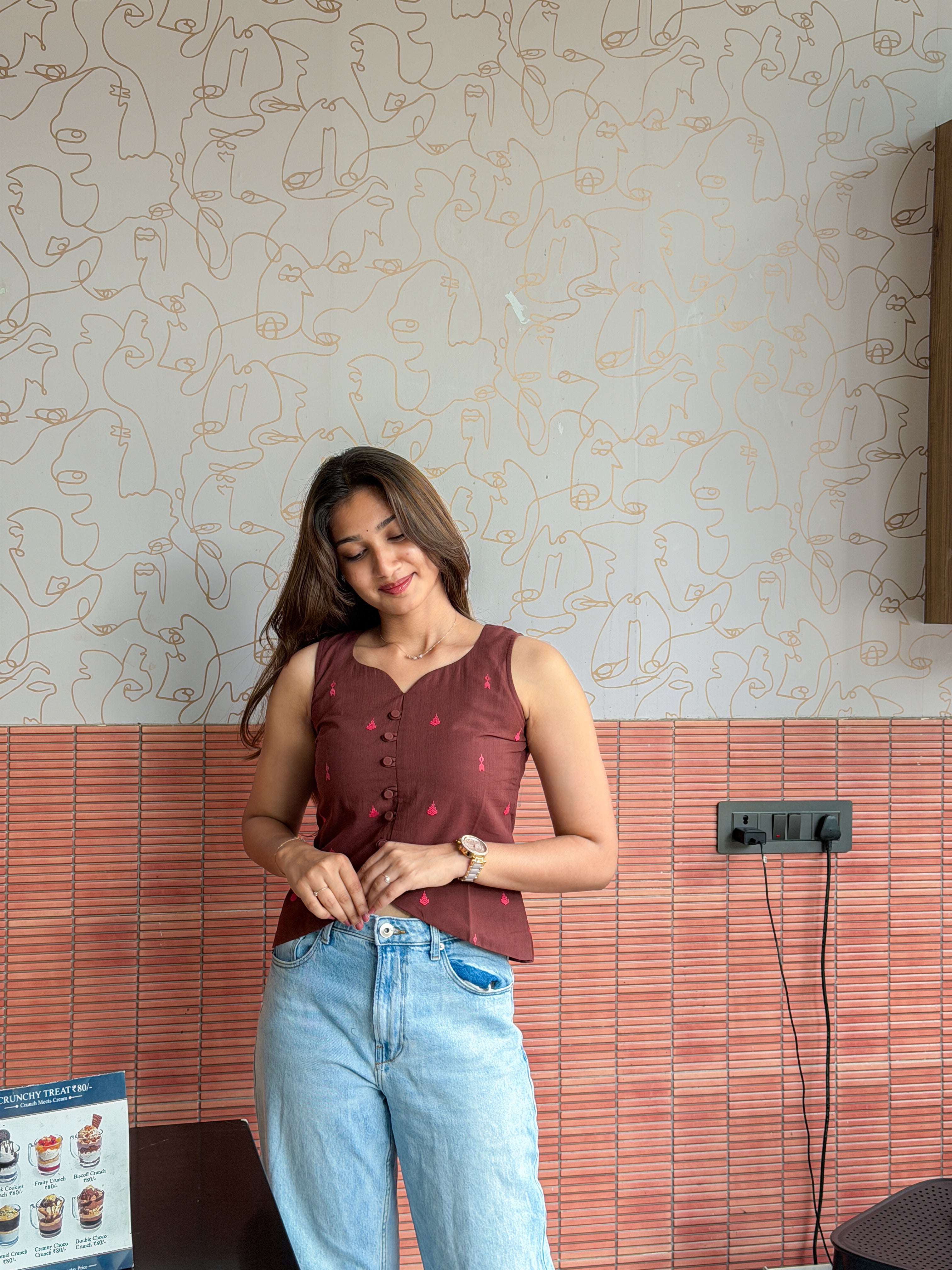 Mitti handloom top
