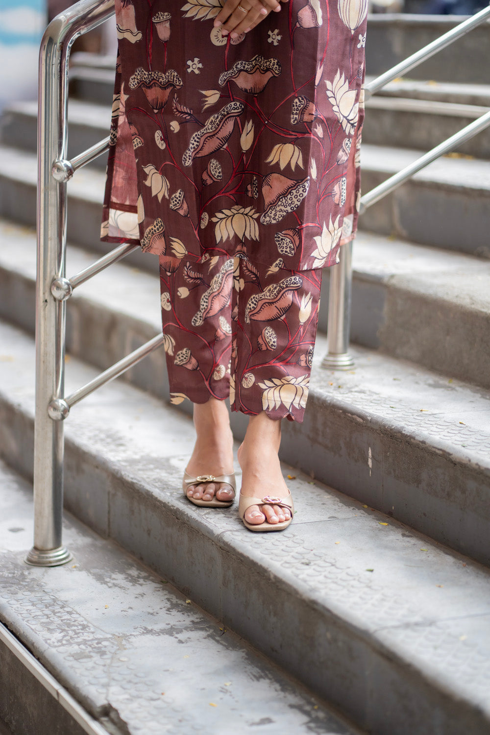 Anya kalamkari co-ords