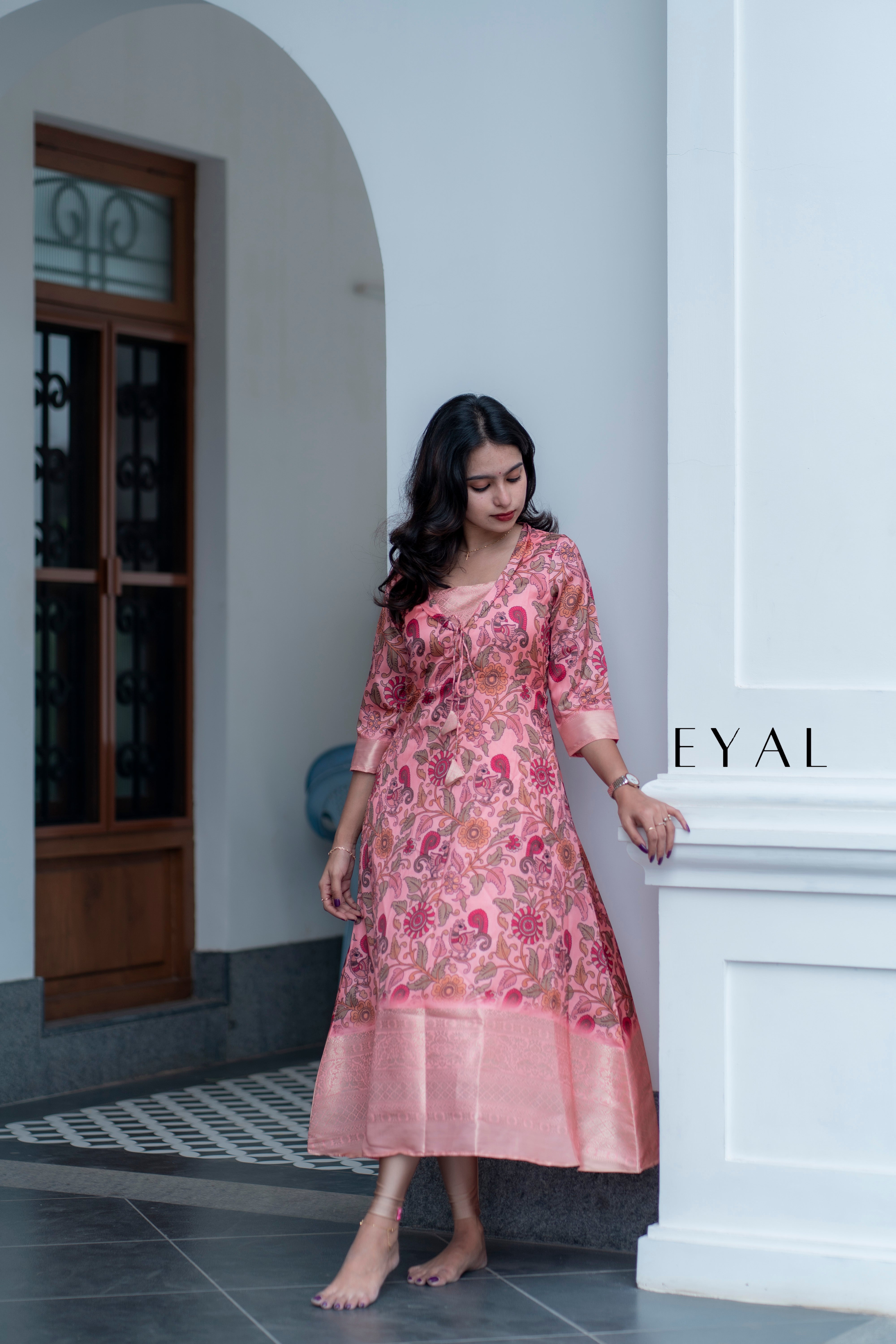 Rukmini - A silk Anarkali