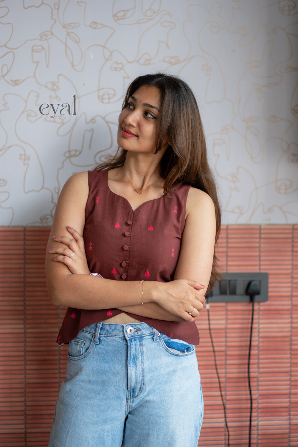 Mitti handloom top