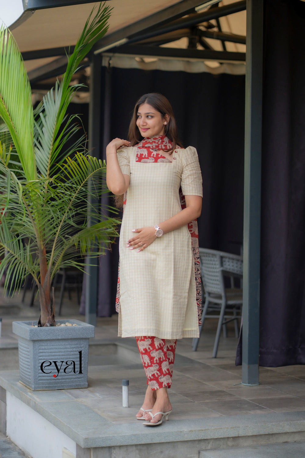 Scarlet ivory suit