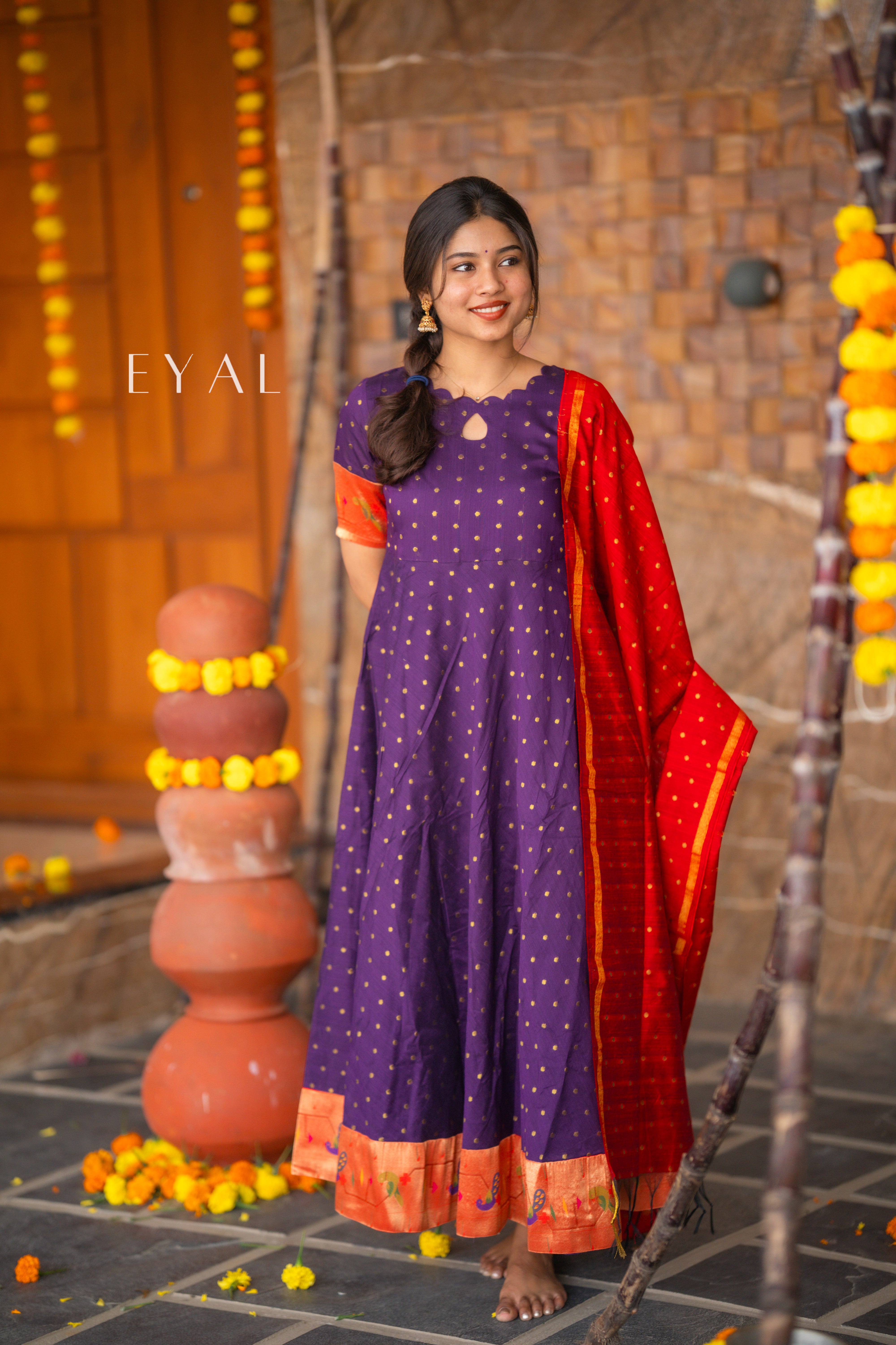 Varnika - rawsilk x paithani