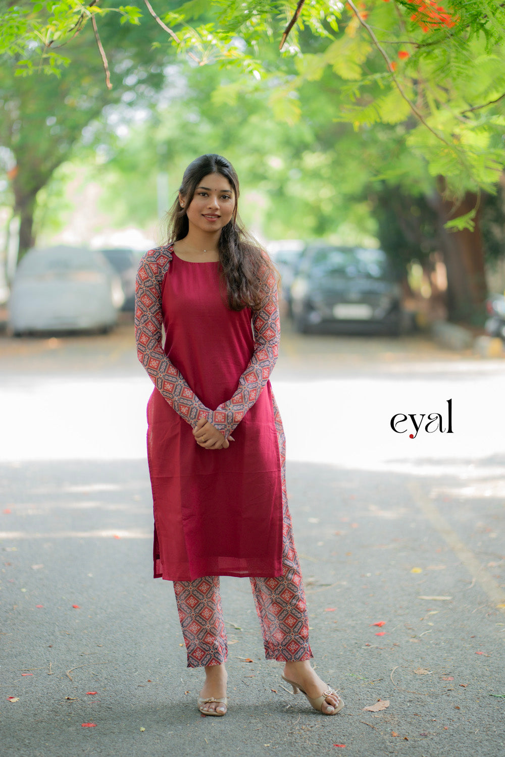 Ruby Mosaic Co-ord Set
