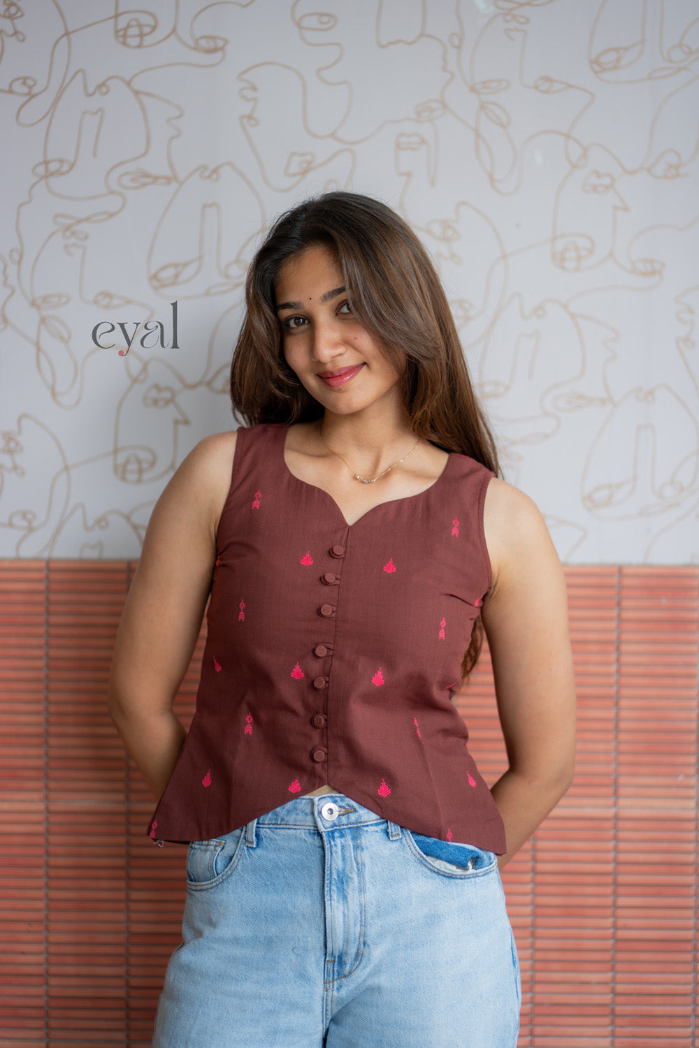 Mitti handloom top