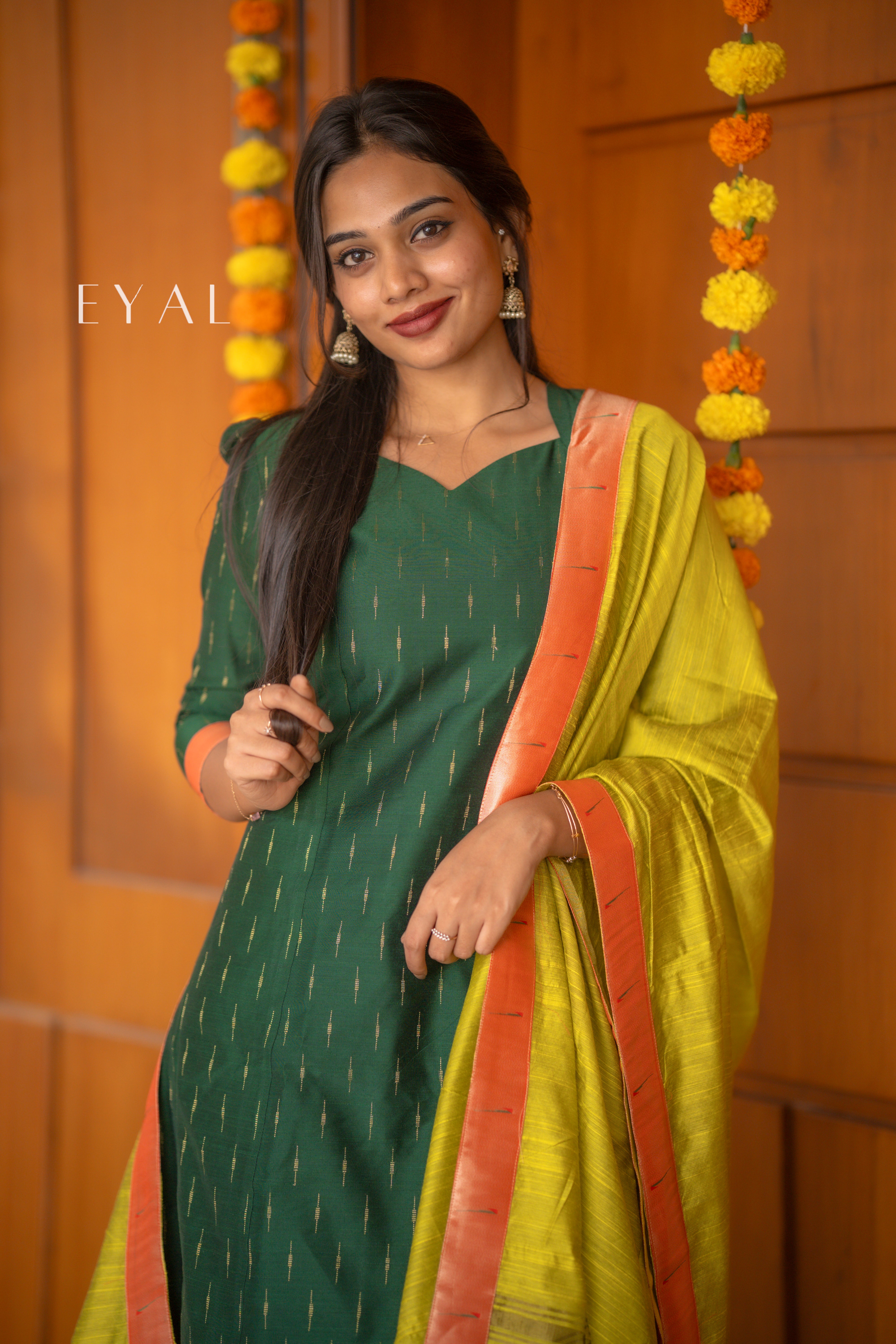 Aarini - rawsilk x paithani anarkali