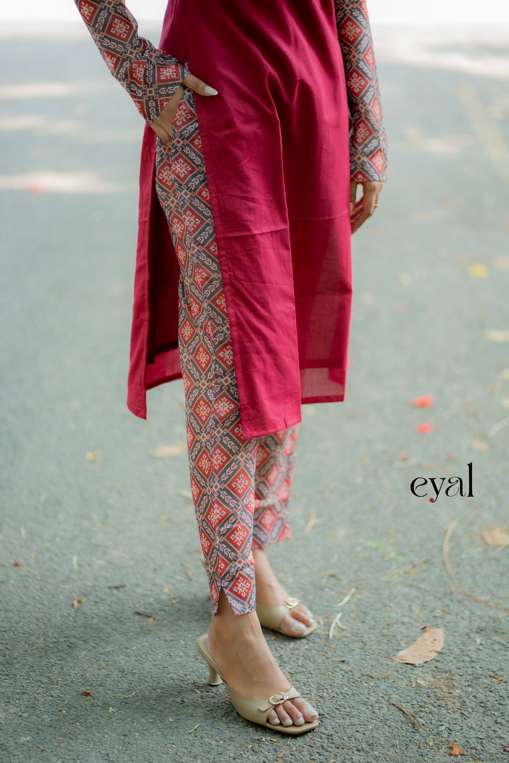 Ruby Mosaic Co-ord Set