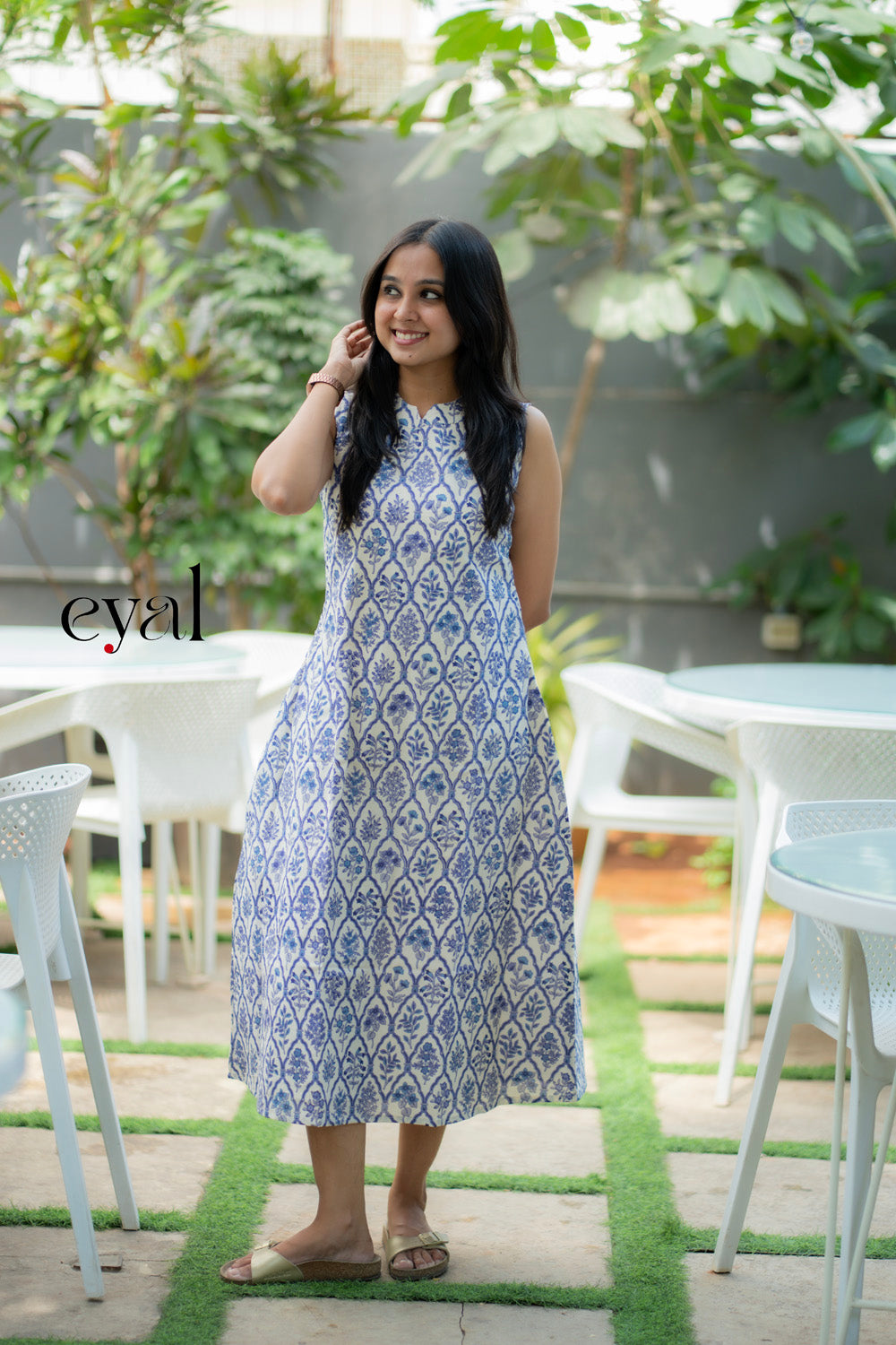 Aquarelle a line maxi/kurti