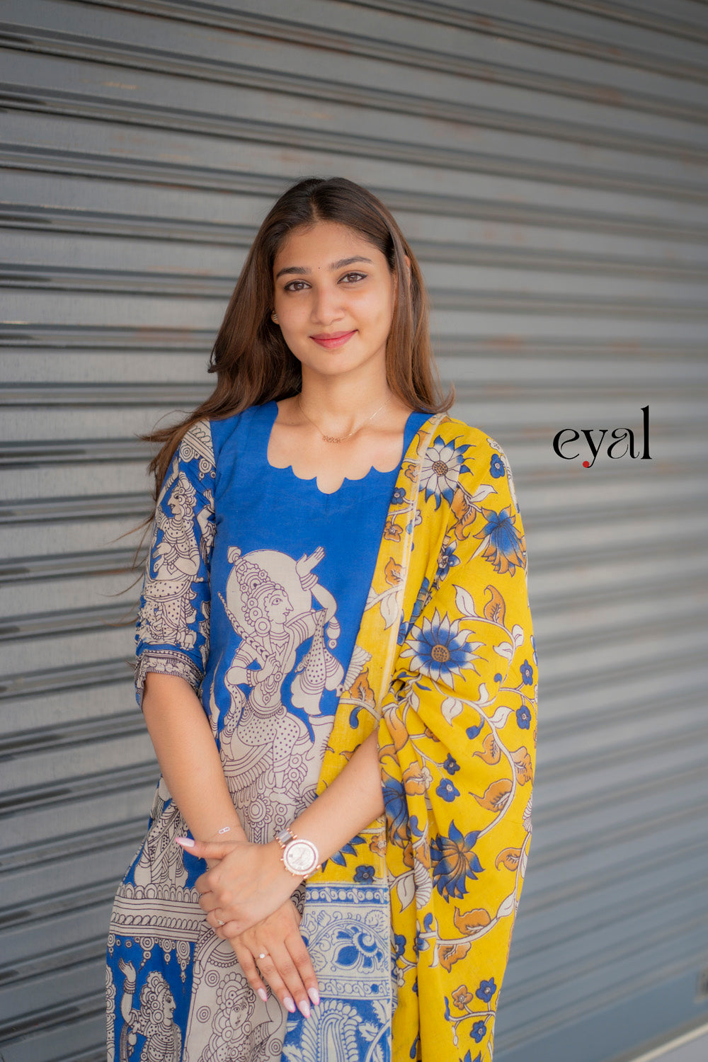 Bluebird kalamkari set