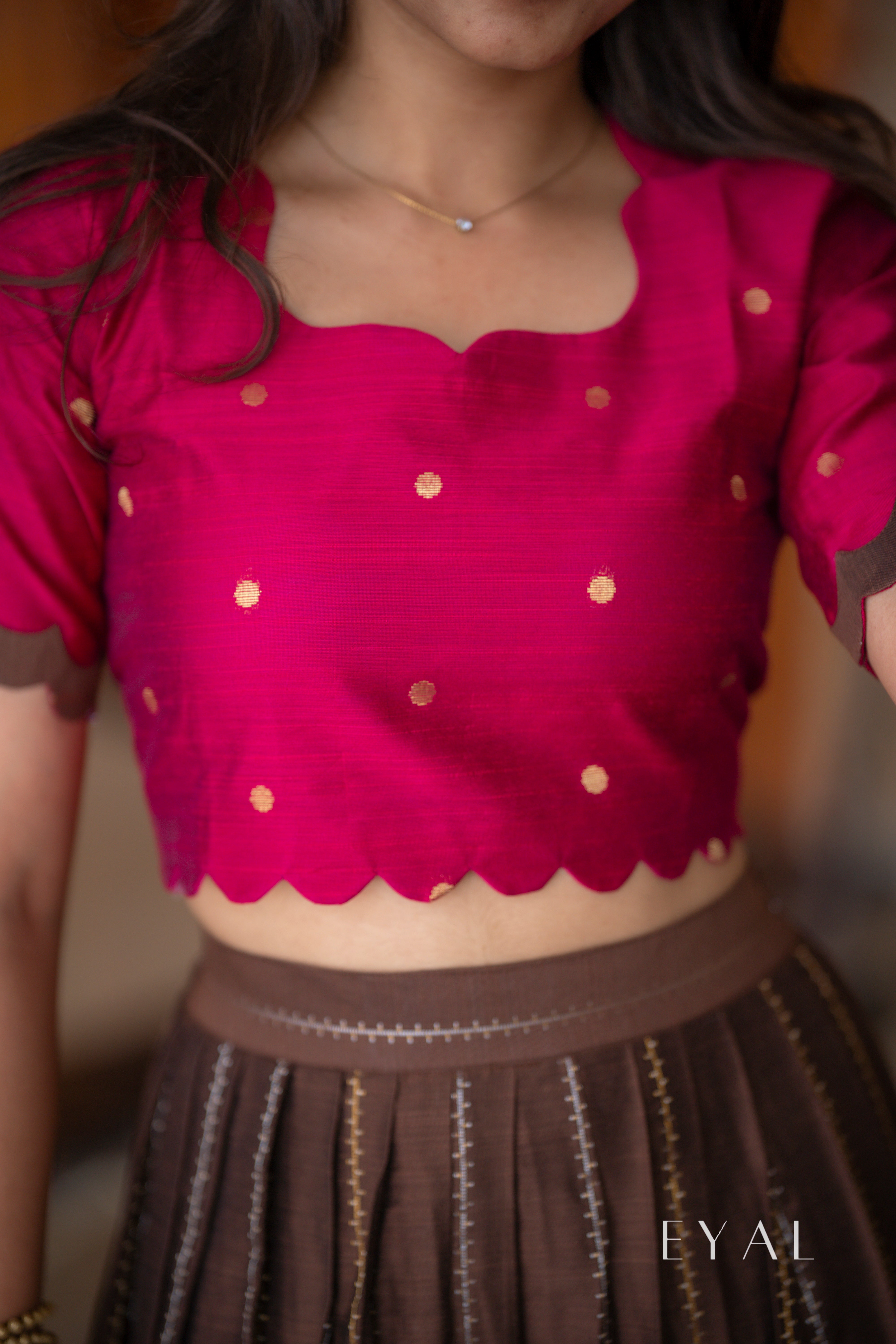 Man vasanai - the earthy tone skirt & top