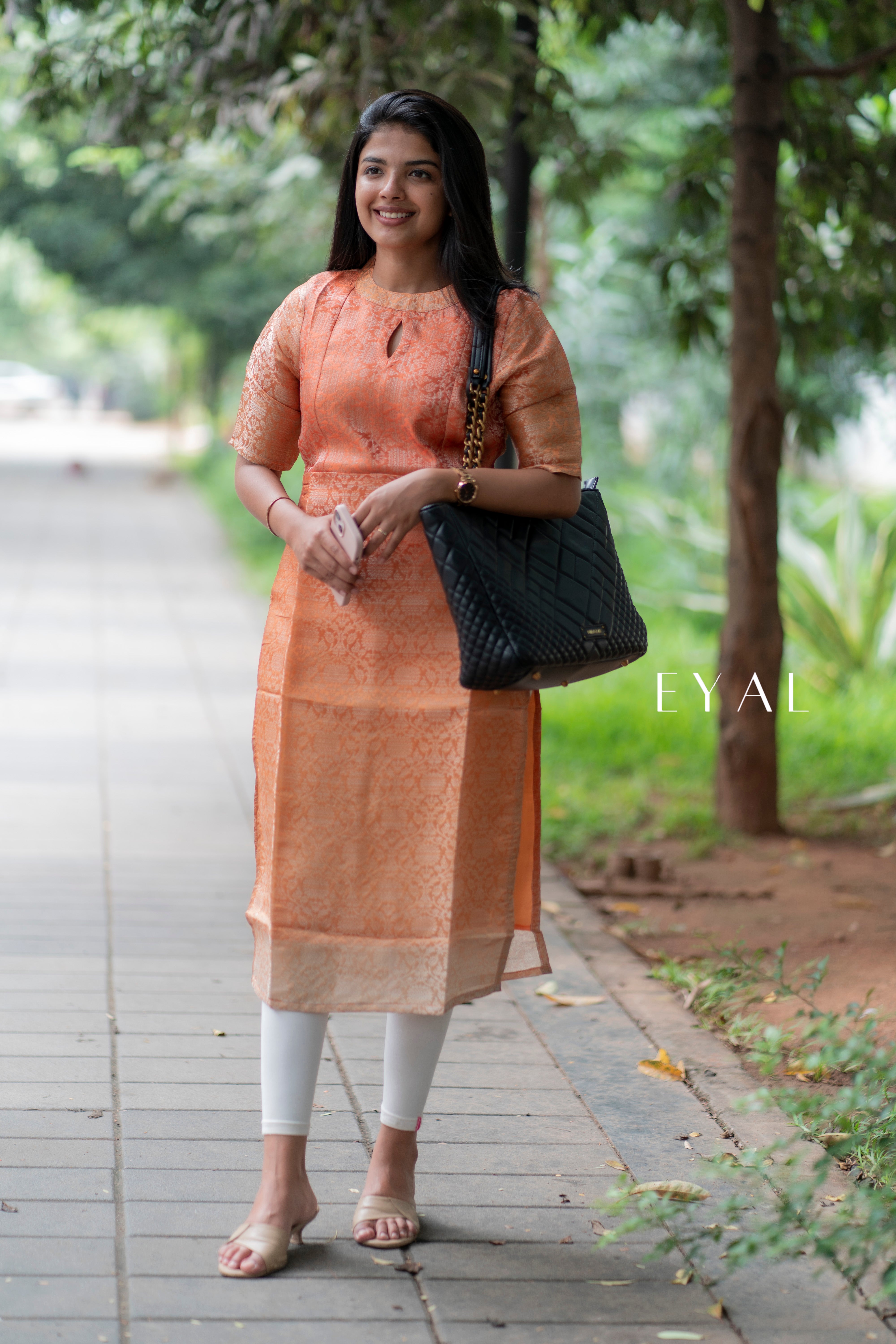 Ombre banaras kurti - 1229