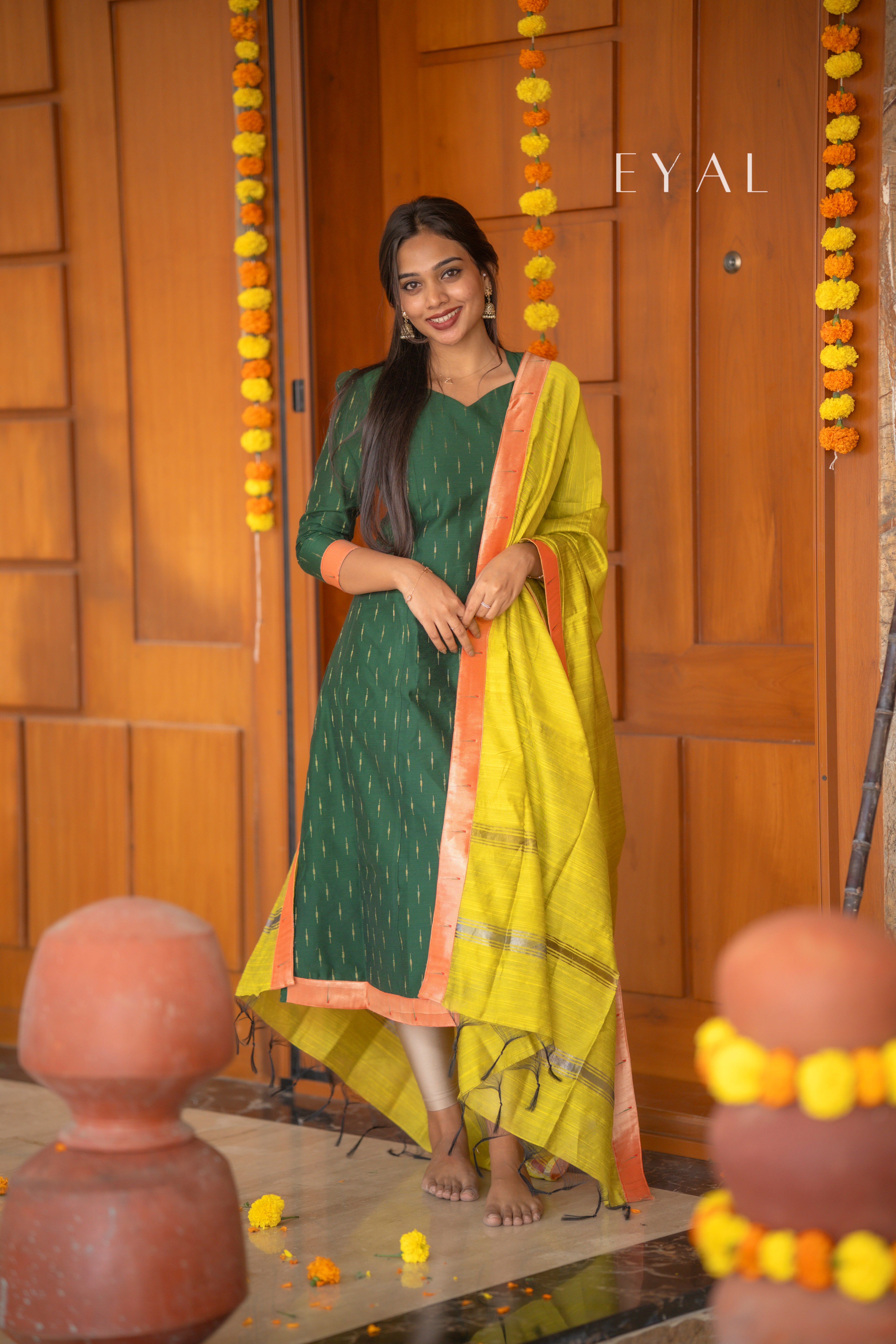 Aarini - rawsilk x paithani anarkali