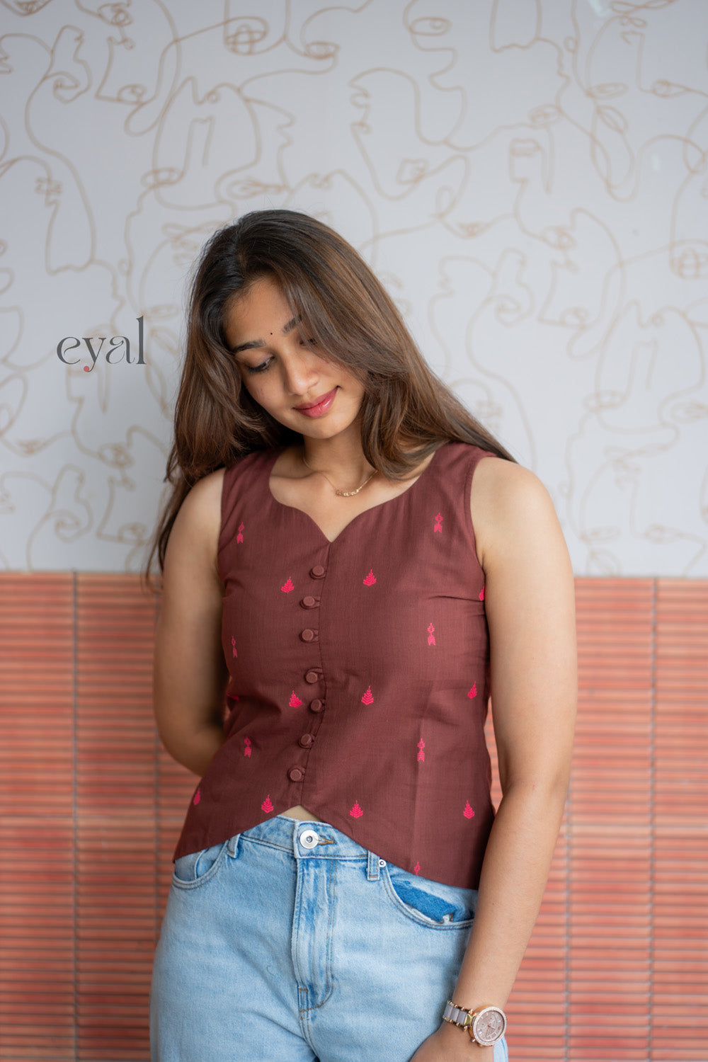 Mitti handloom top