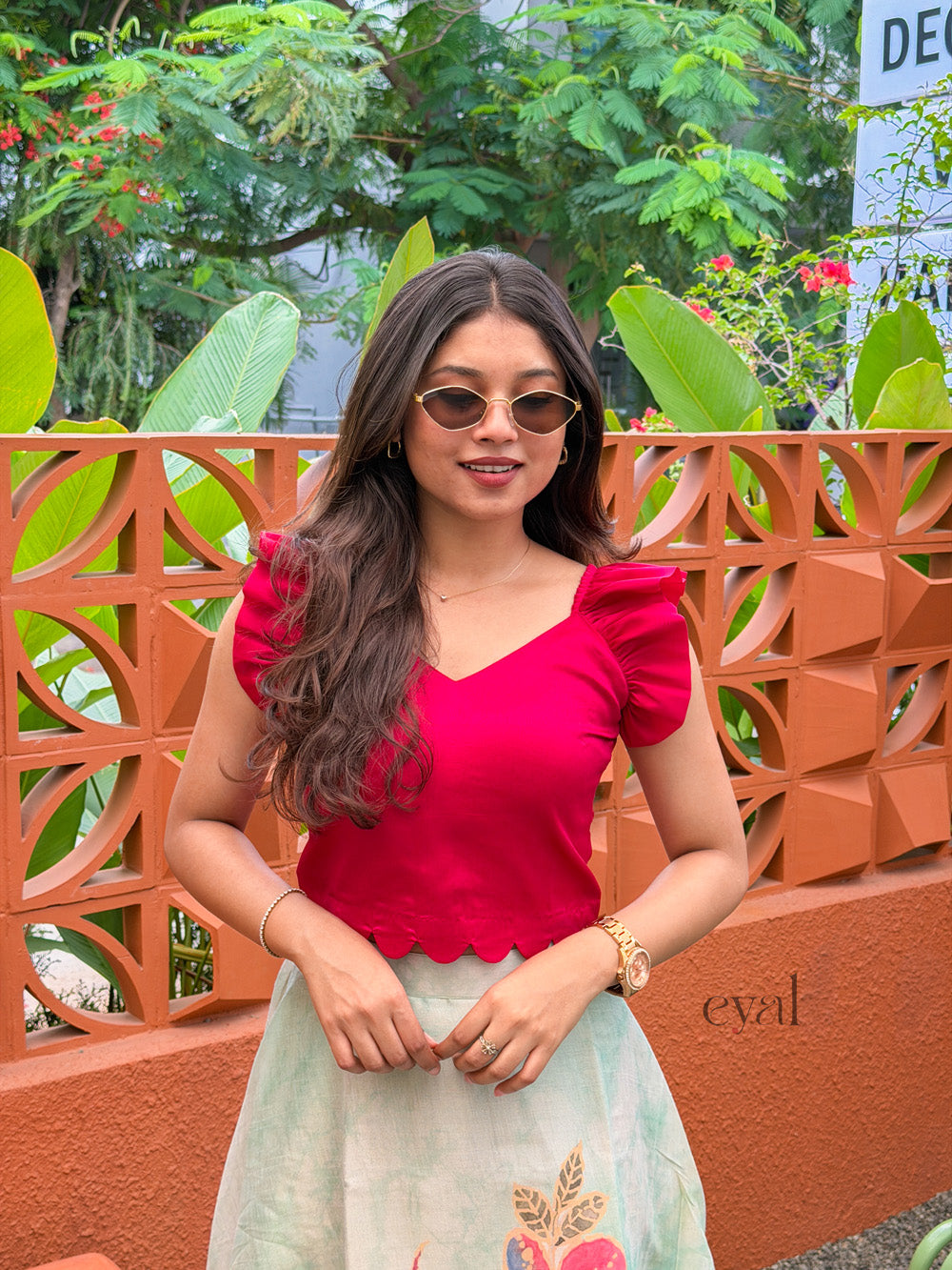Roselle skirt set
