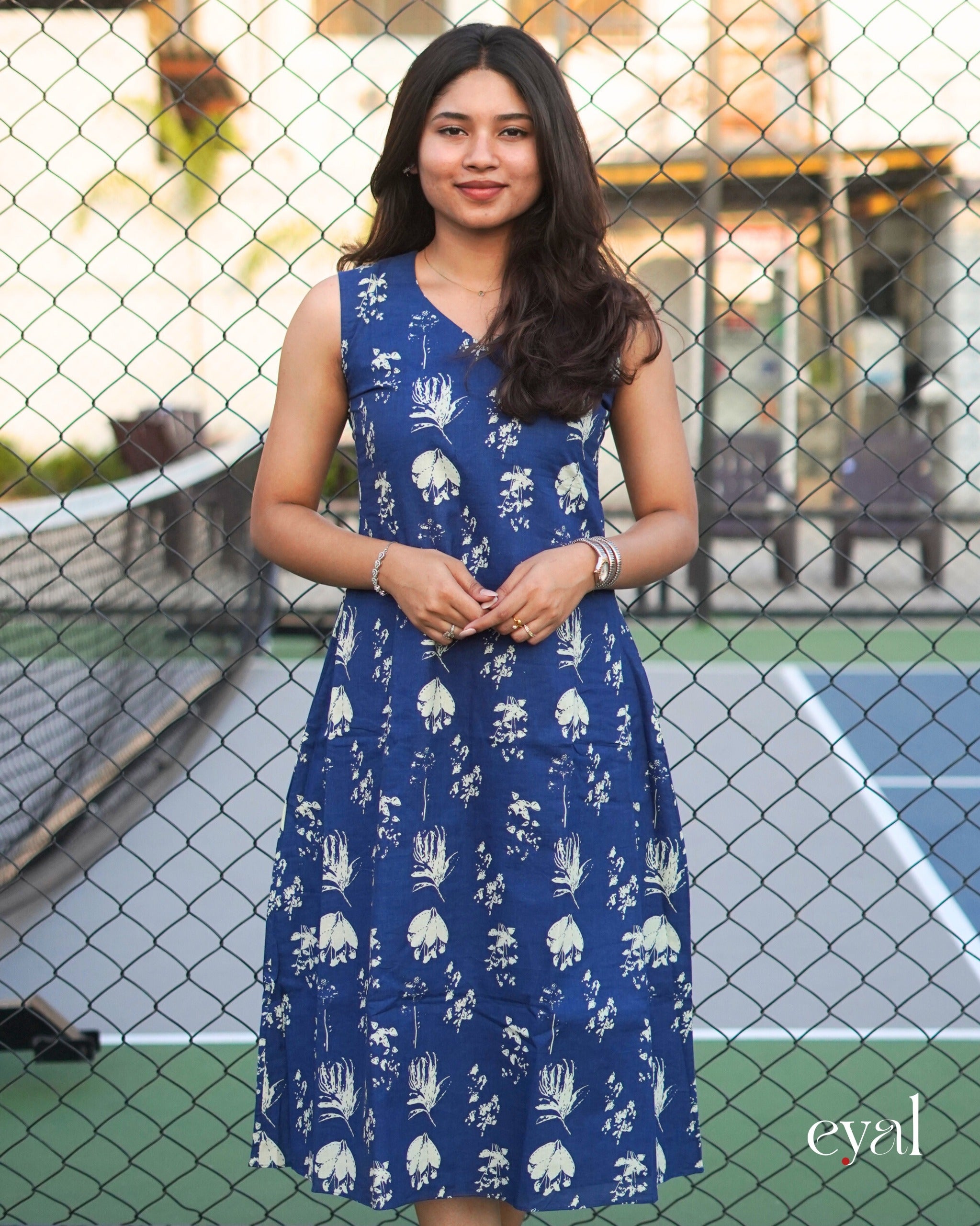 Indigo essence kurti/maxi