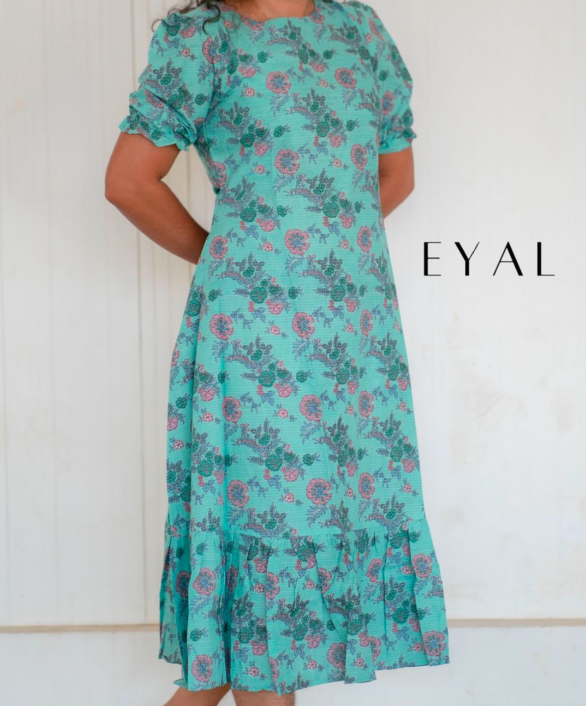 Kantha cotton maxi -1057