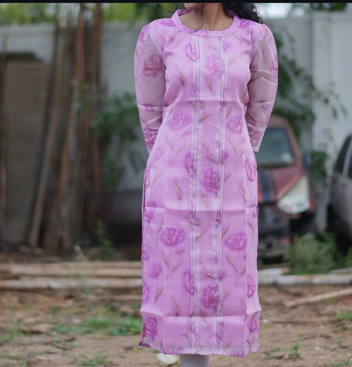 Lilac kurti -1145