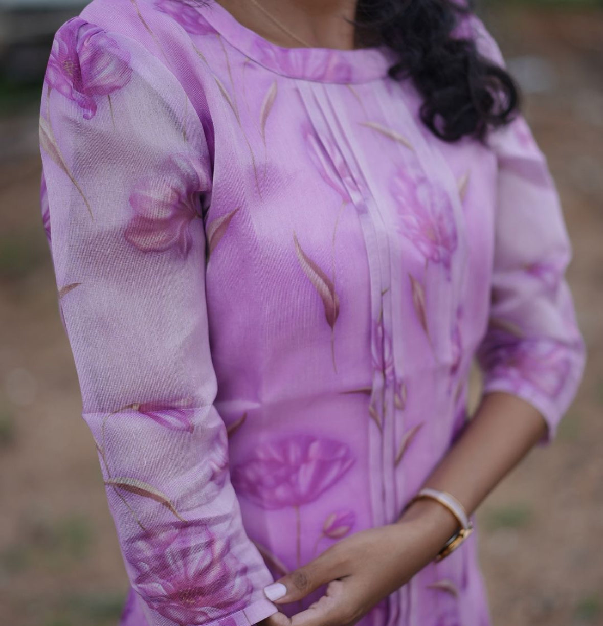 Lilac kurti -1145