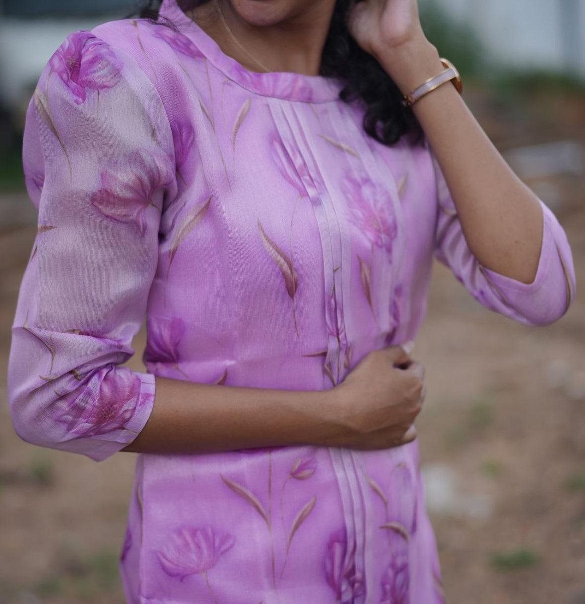 Lilac kurti -1145